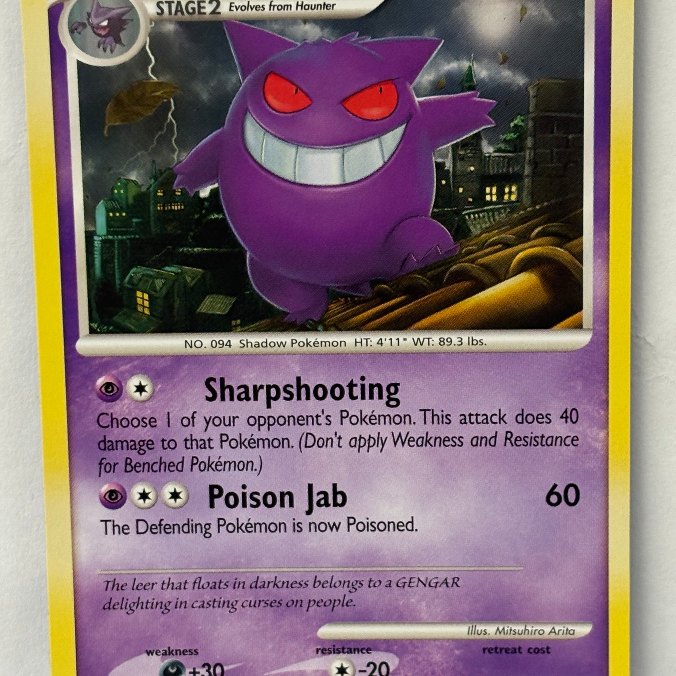 Pokémon TCG - Arceus Gengar 17/99 NM