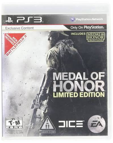 PlayStation 3 Medal of Honor Limited Edition Video Game