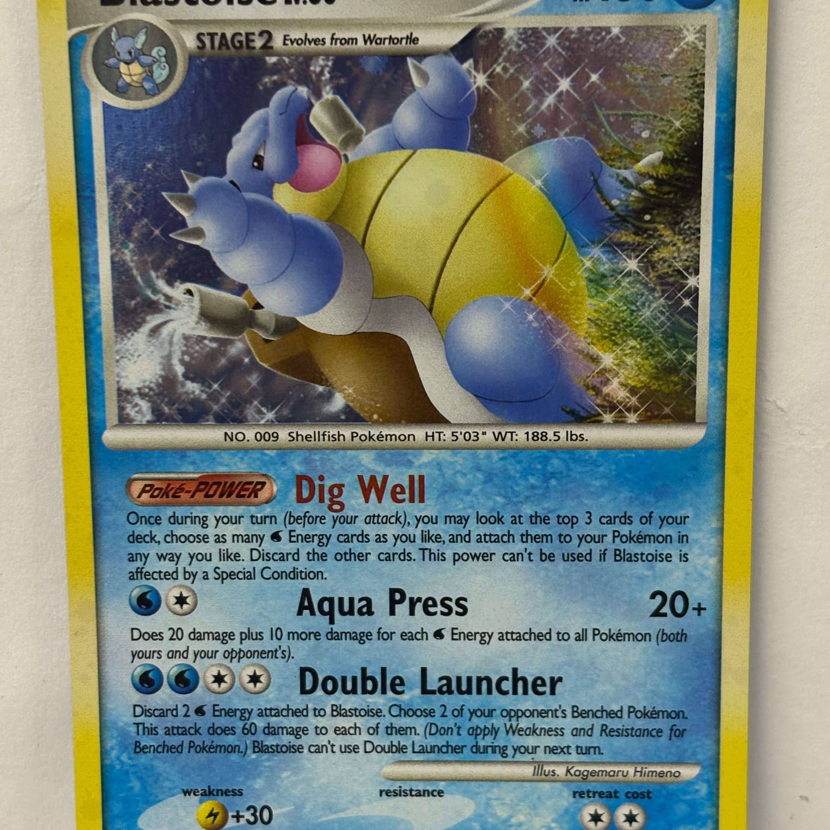 Pokémon TCG - Platinum Blastoise 2/127 NM