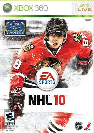 XBOX 360 NHL 10 Video Game