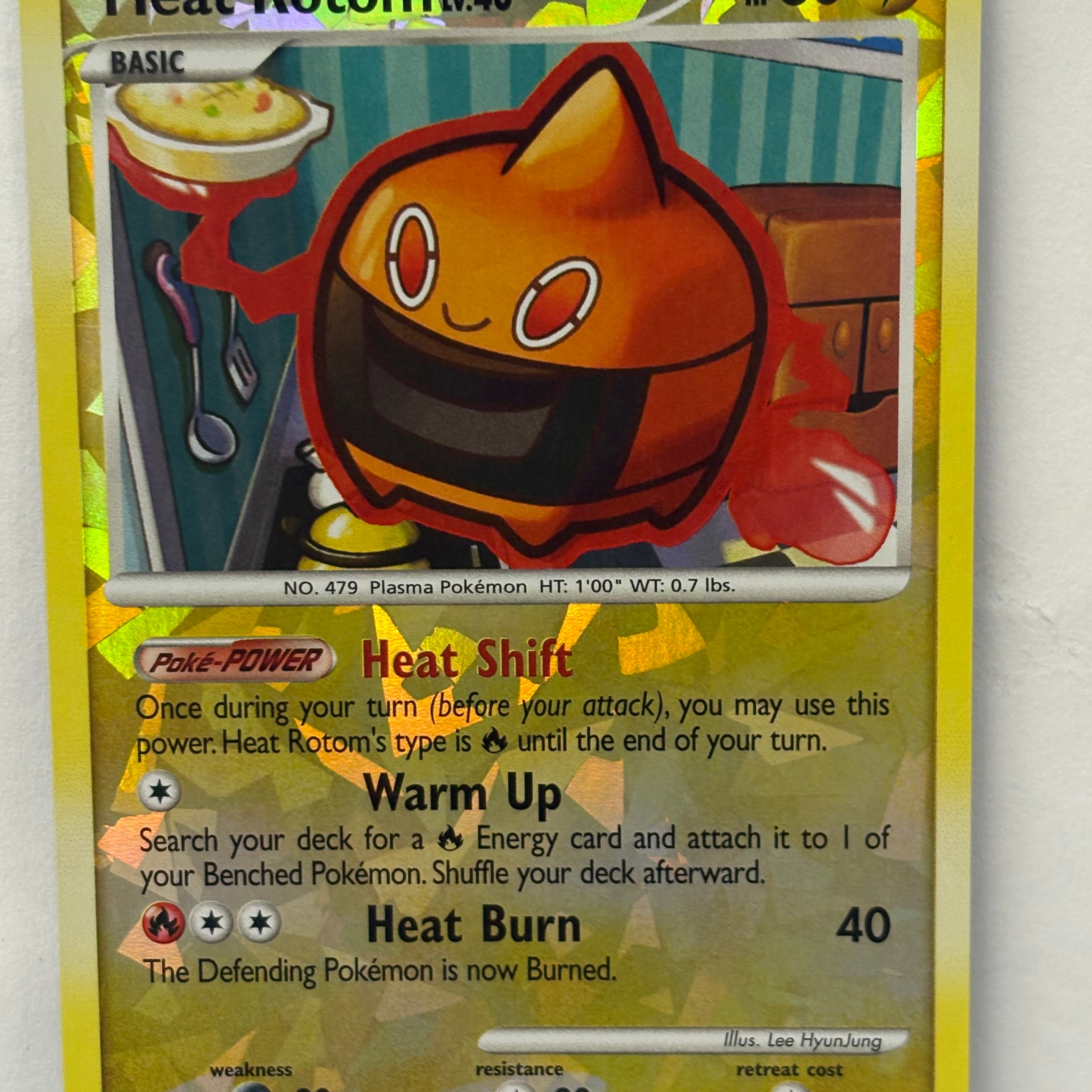 Pokémon TCG - Rising Rivals Heat Rotom RT3 NM