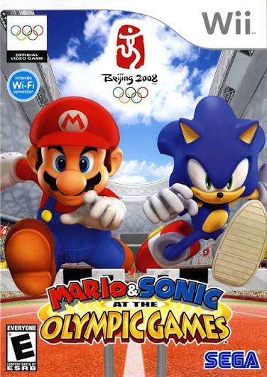 Nintendo Wii Mario & Sonic At The Olympic Games Video Game