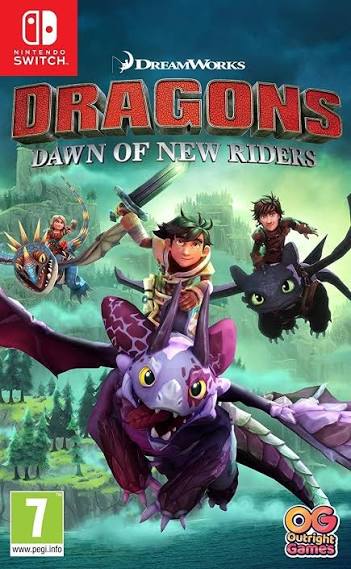 Nintendo Switch Dragons Dawn of New Riders Video Game