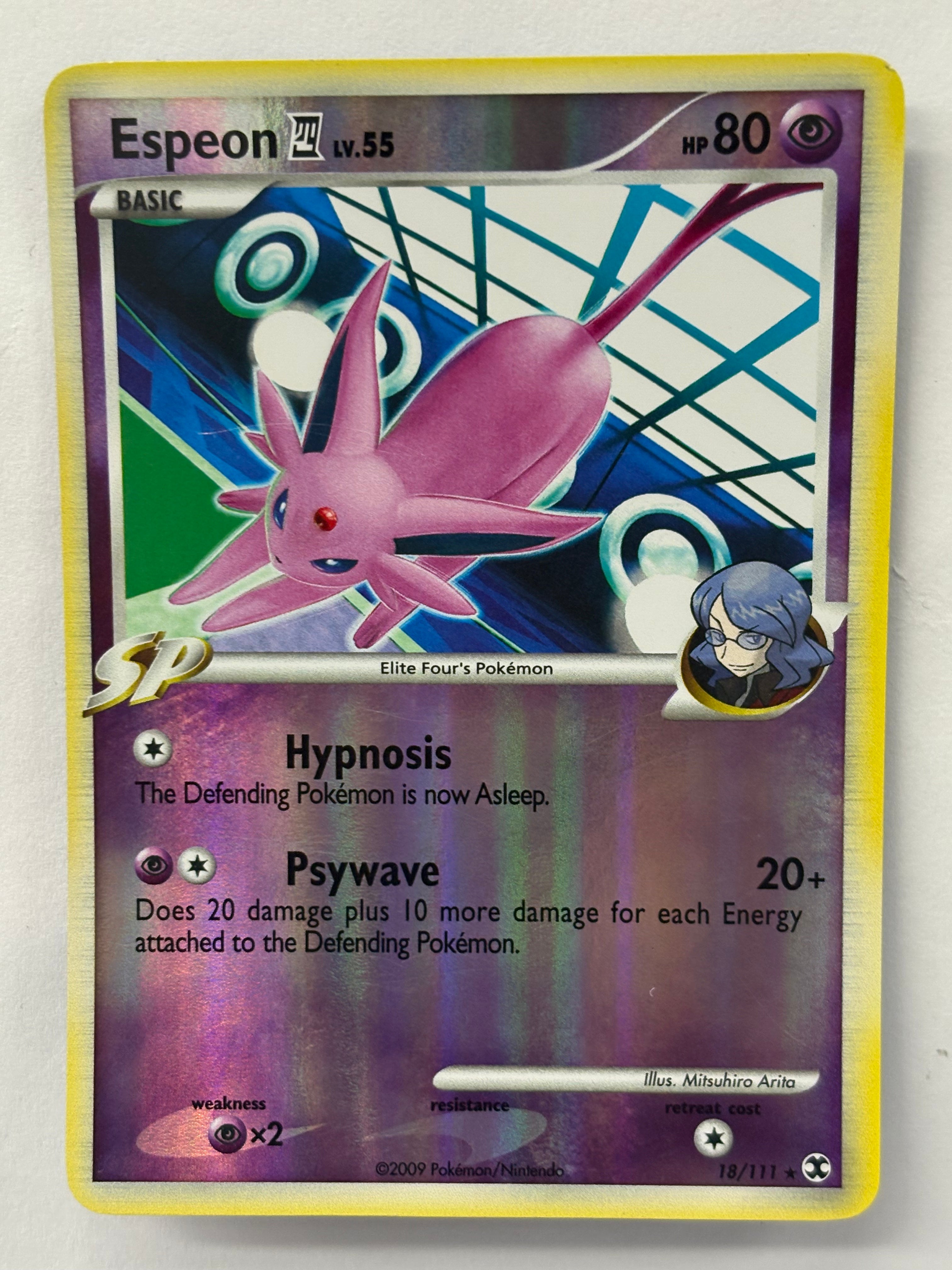 Pokémon TCG - Rising Rivals Espeon E4 18/111 LP
