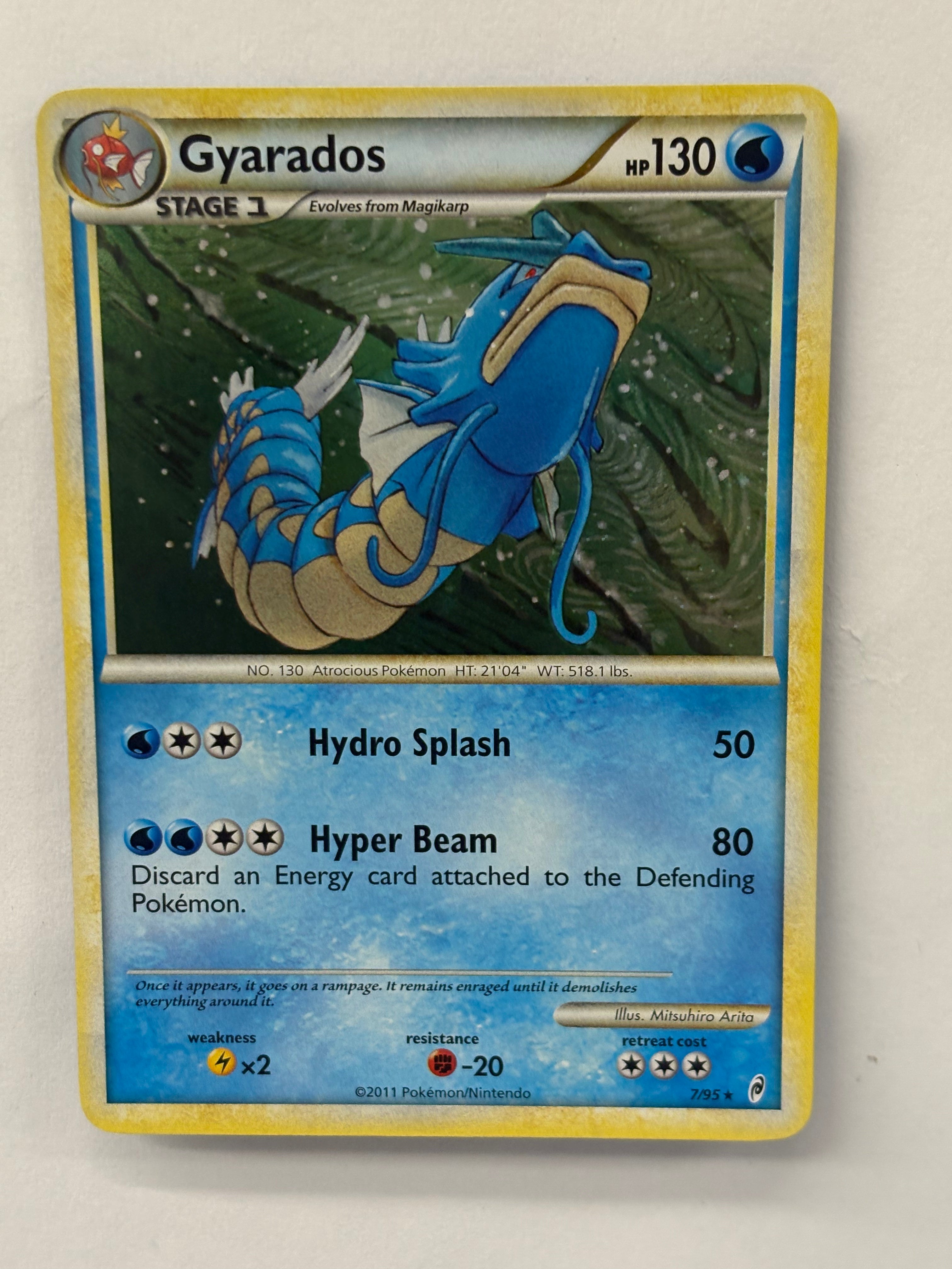 Pokémon TCG - Call of Legends Gyarados 7/95 (Holo) NM
