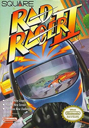 Super Nintendo Entertainment System Rad Racer 2 Video Game