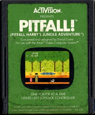 Atari 2600 PitFall! Video Game