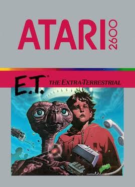 Atari 2600 E.T. The Extra-Terrestrial Video Game