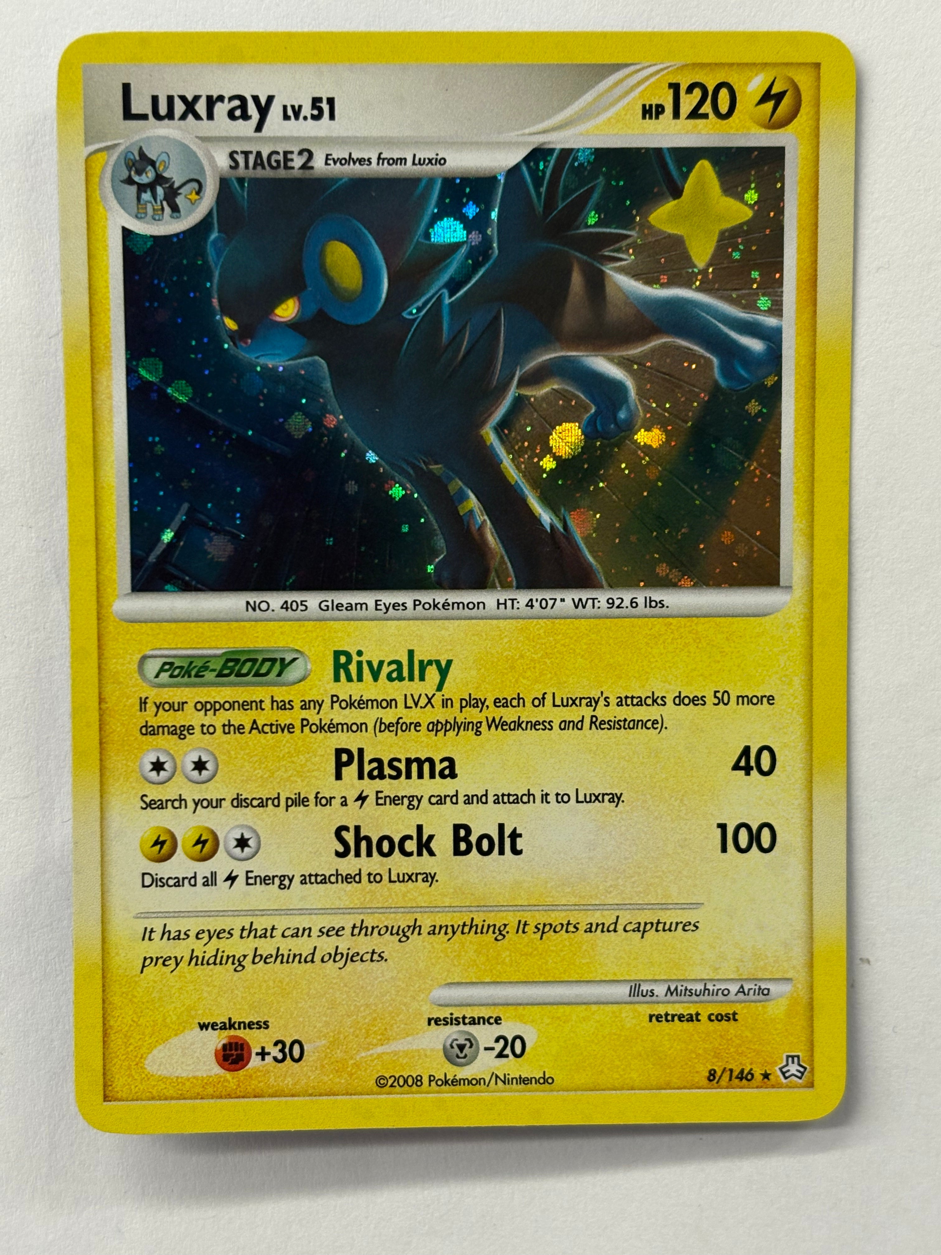 Pokémon TCG - Legends Awakened Luxray 8/146 (Holo) NM