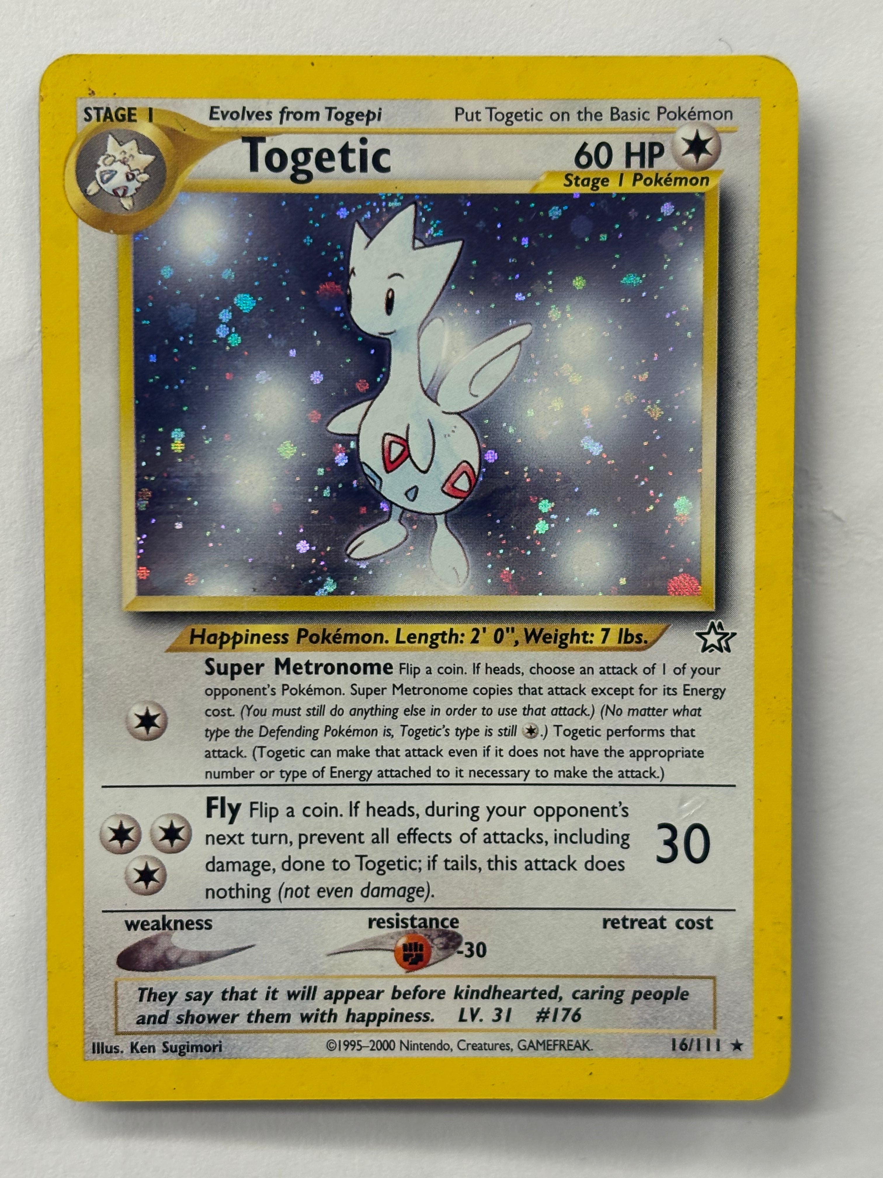 Pokémon TCG - Neo Genesis Togetic Holo 16/111 NM