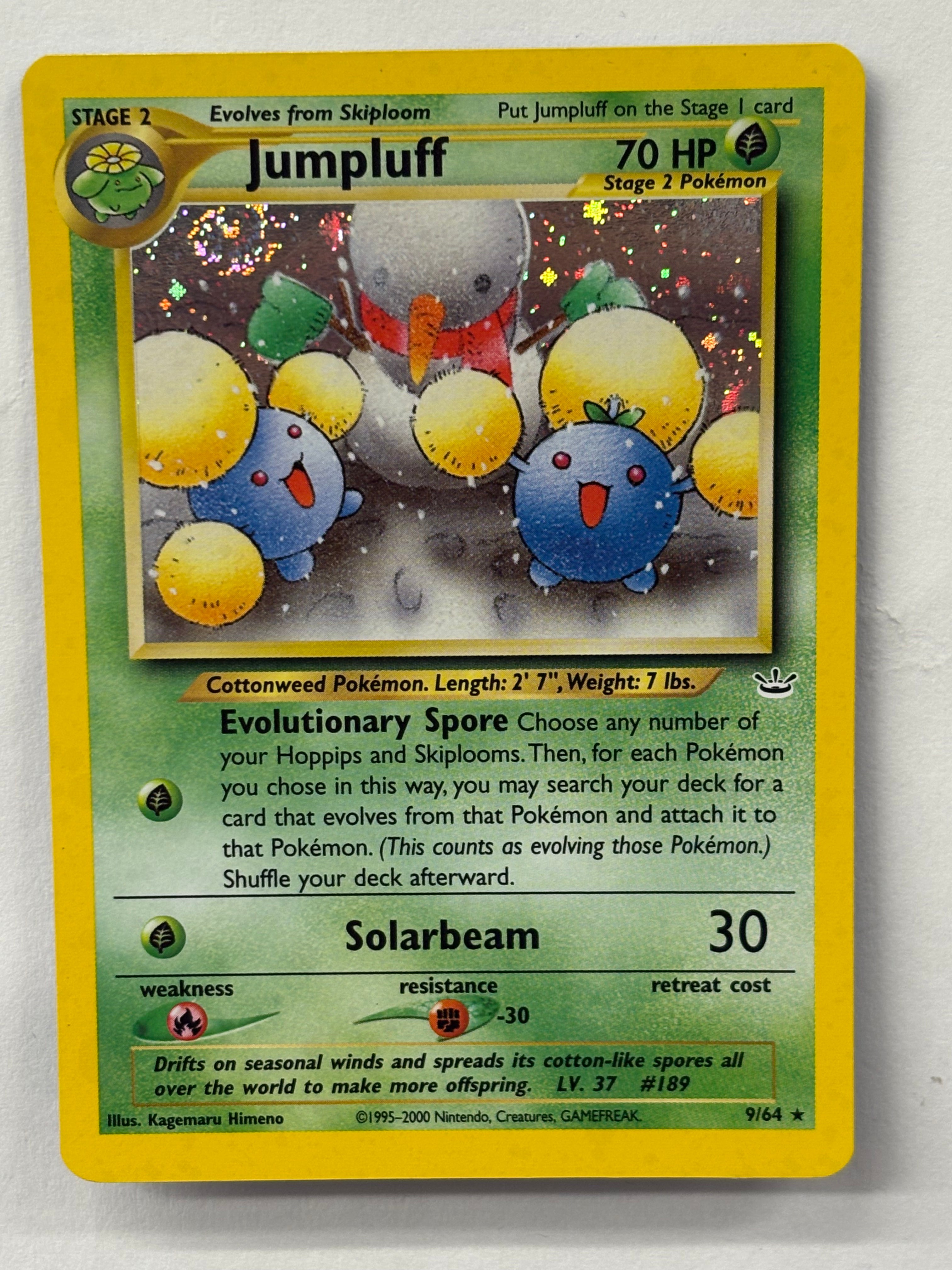 Pokémon TCG - Neo Revelation Unlimited Jumpluff 9/64 NM