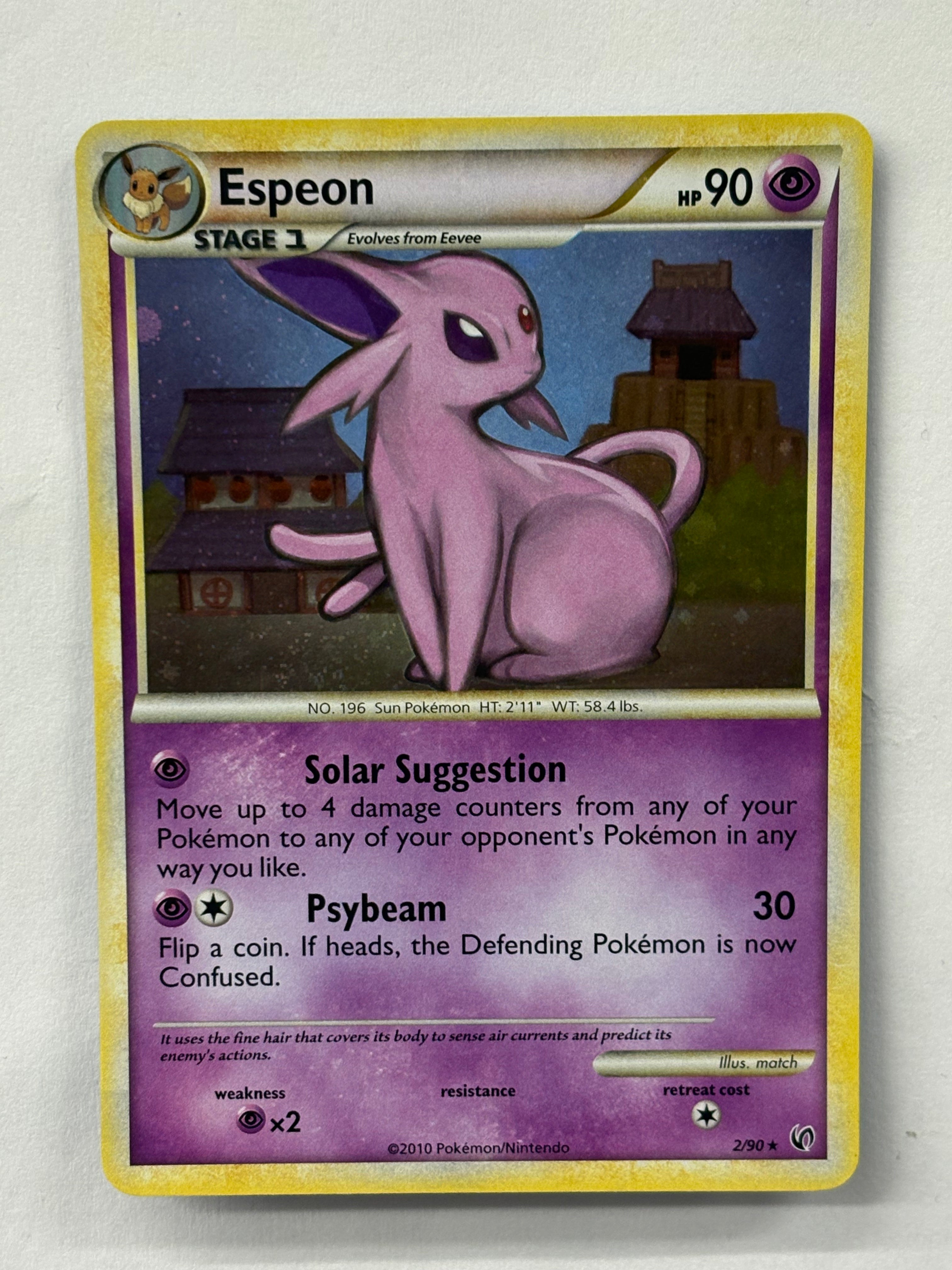 Pokémon TCG - EX Undaunted Espeon 2/90 NM