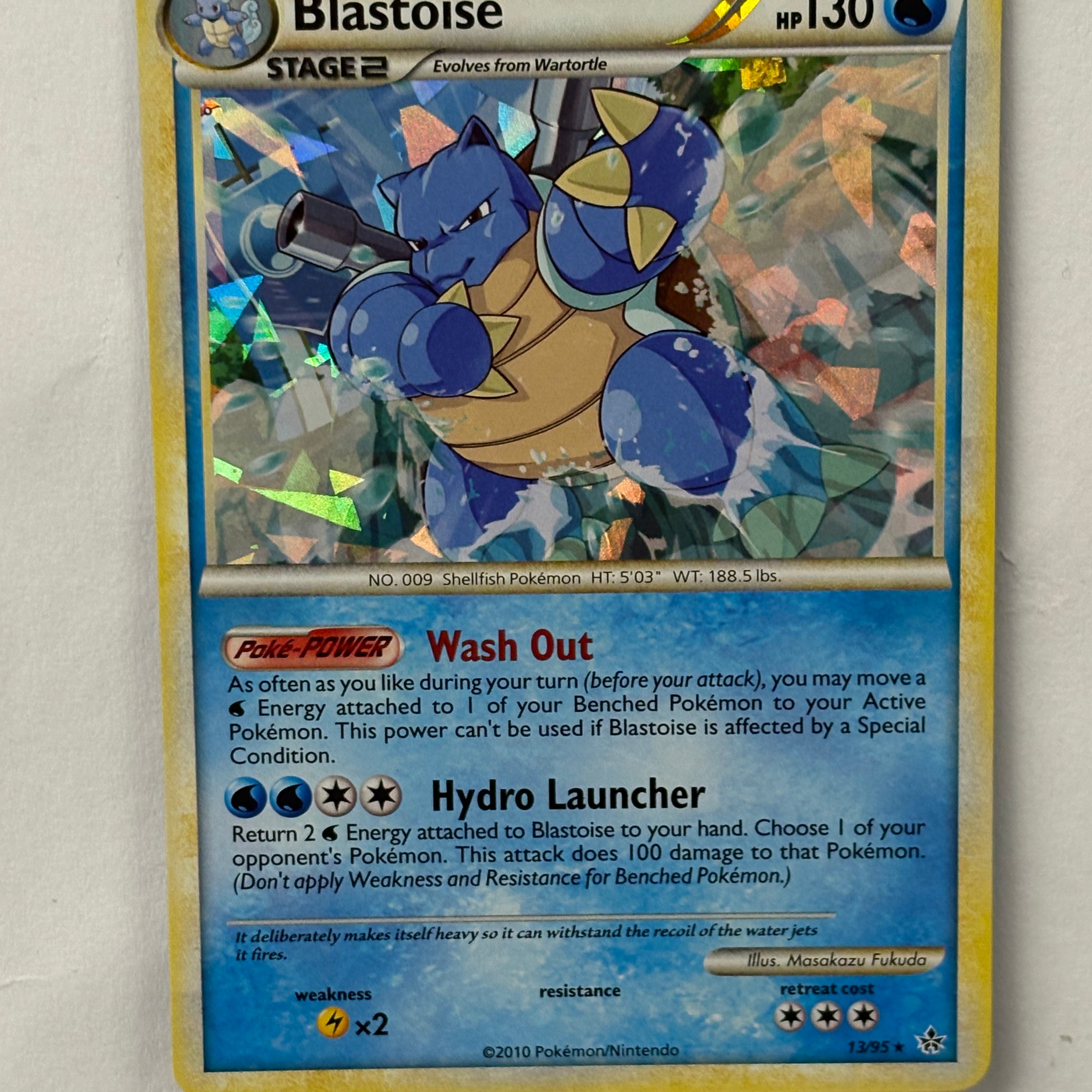 Pokémon TCG - EX Unleashed Blastoise 13/95 Holo NM