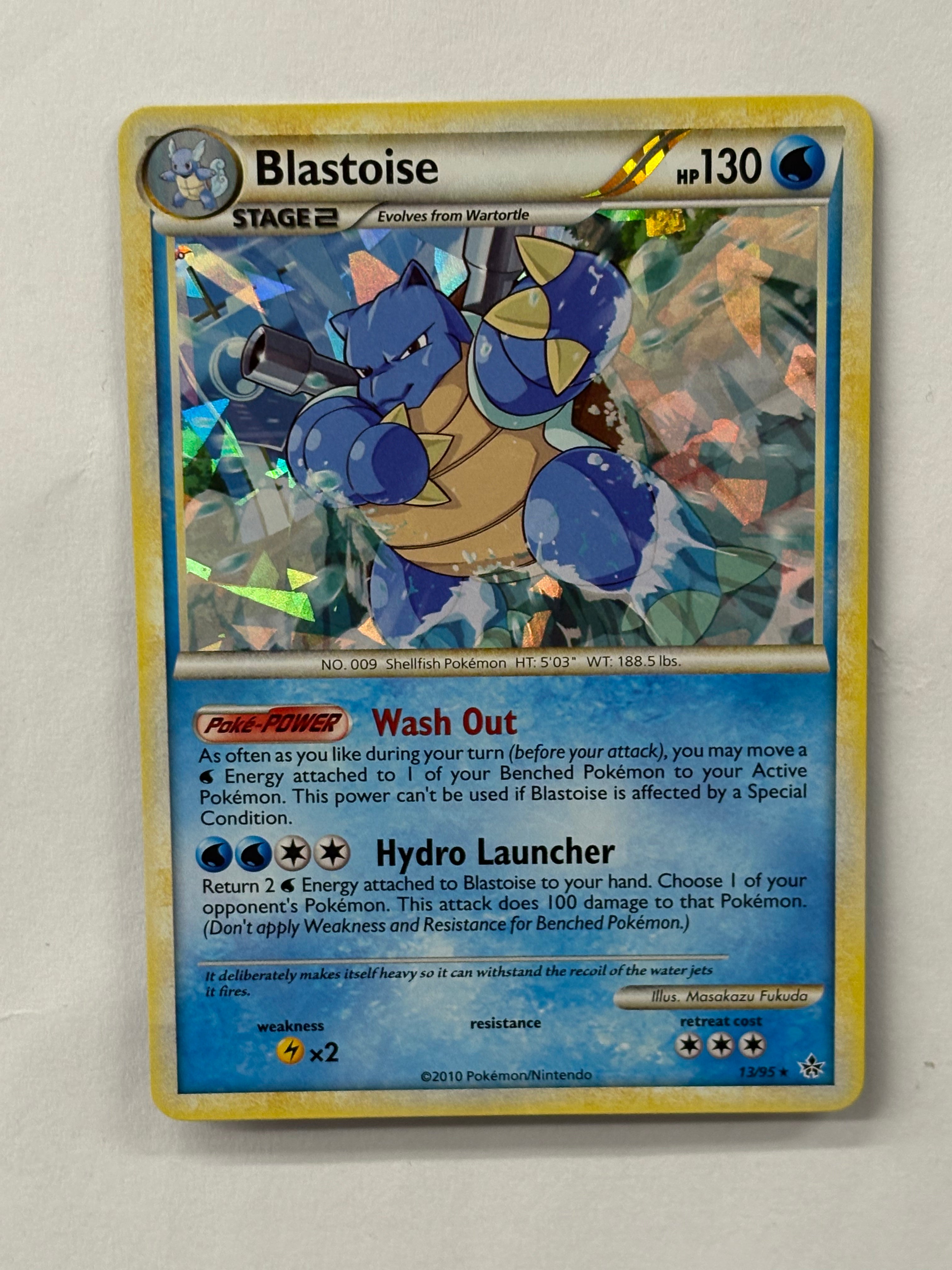 Pokémon TCG - EX Unleashed Blastoise 13/95 Holo NM
