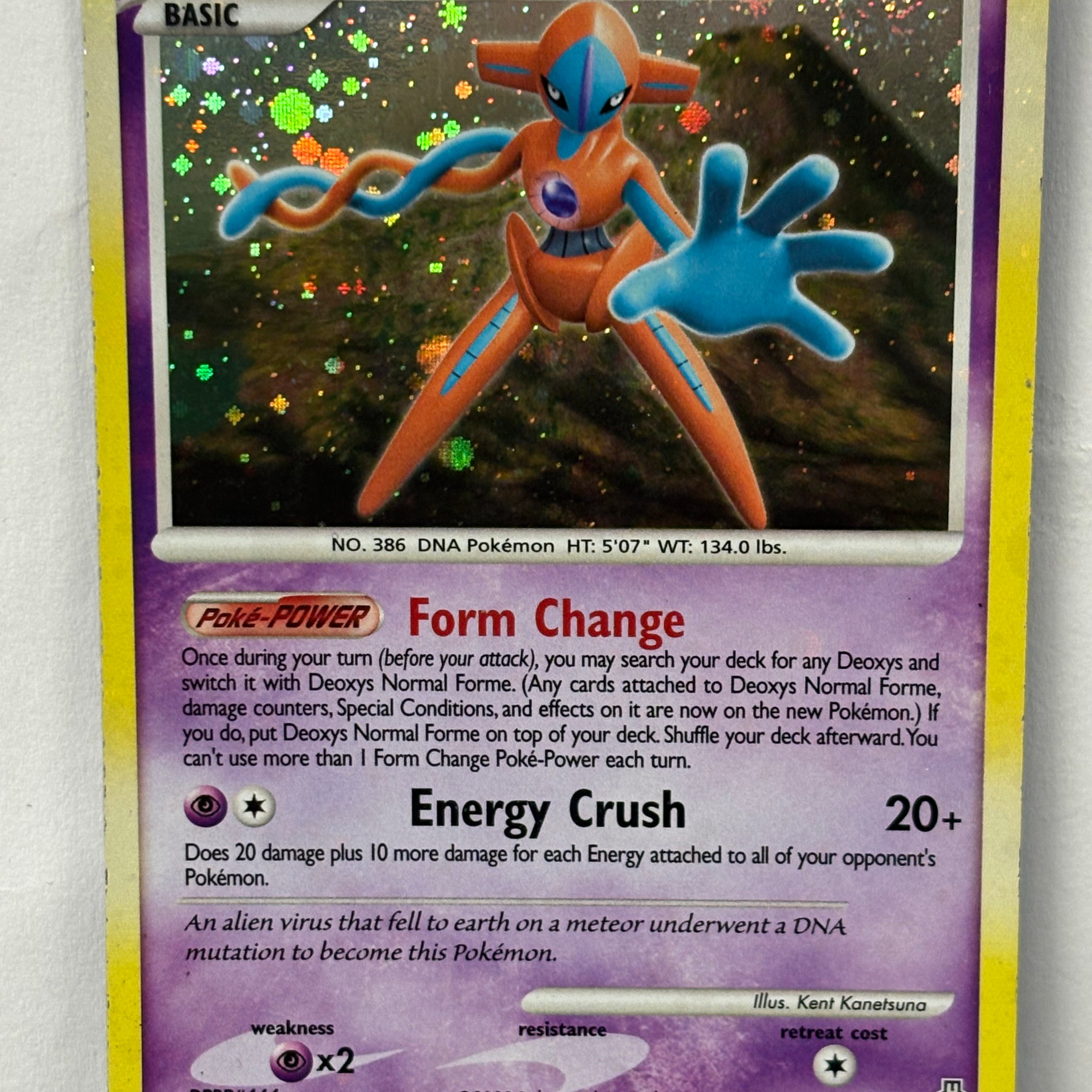 Pokémon TCG - Legends Awakened Deoxys (Normal) 1/146 (Holo) NM