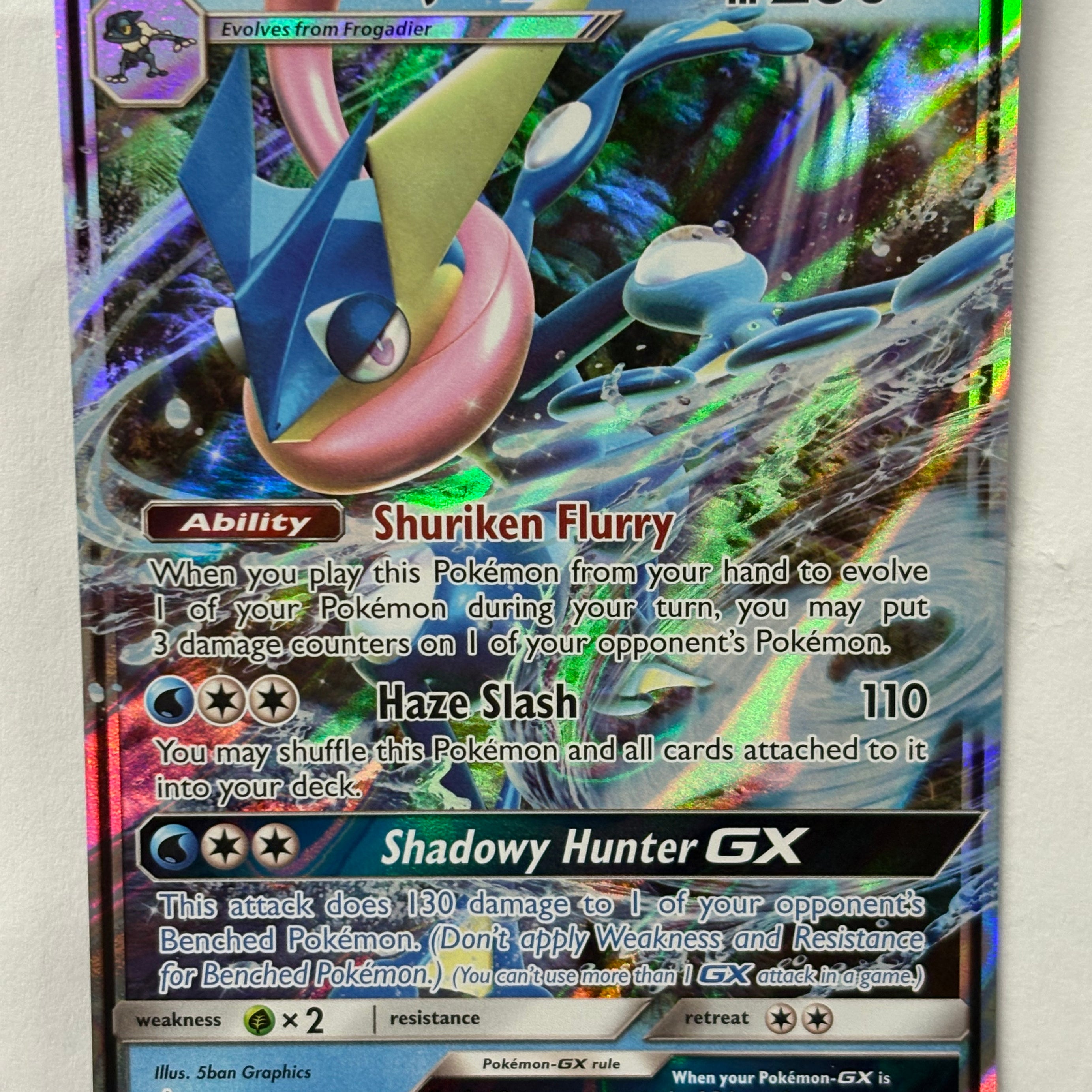 Pokémon TCG - Forbidden Light Greninja 24/131 NM