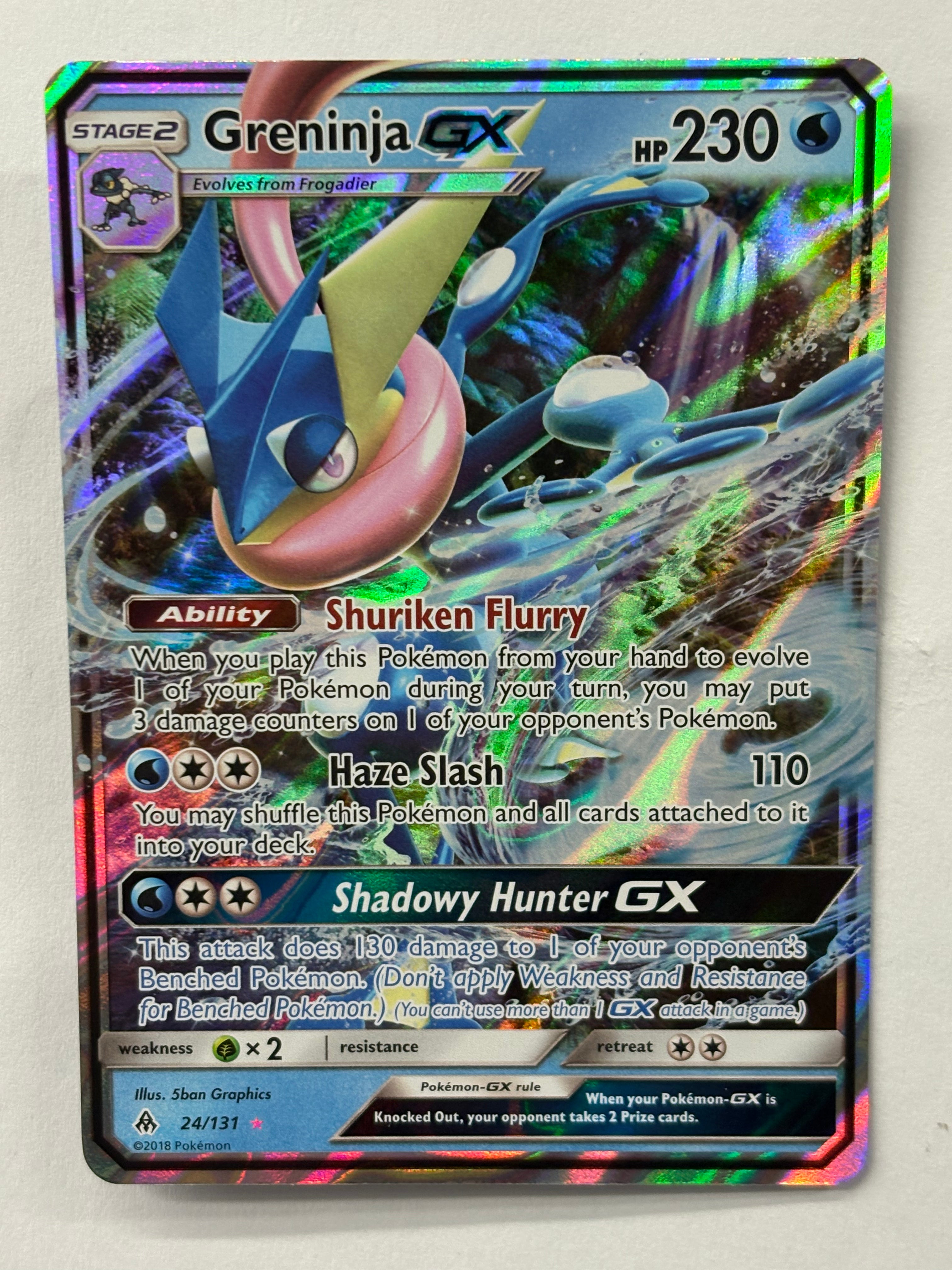 Pokémon TCG - Forbidden Light Greninja 24/131 NM