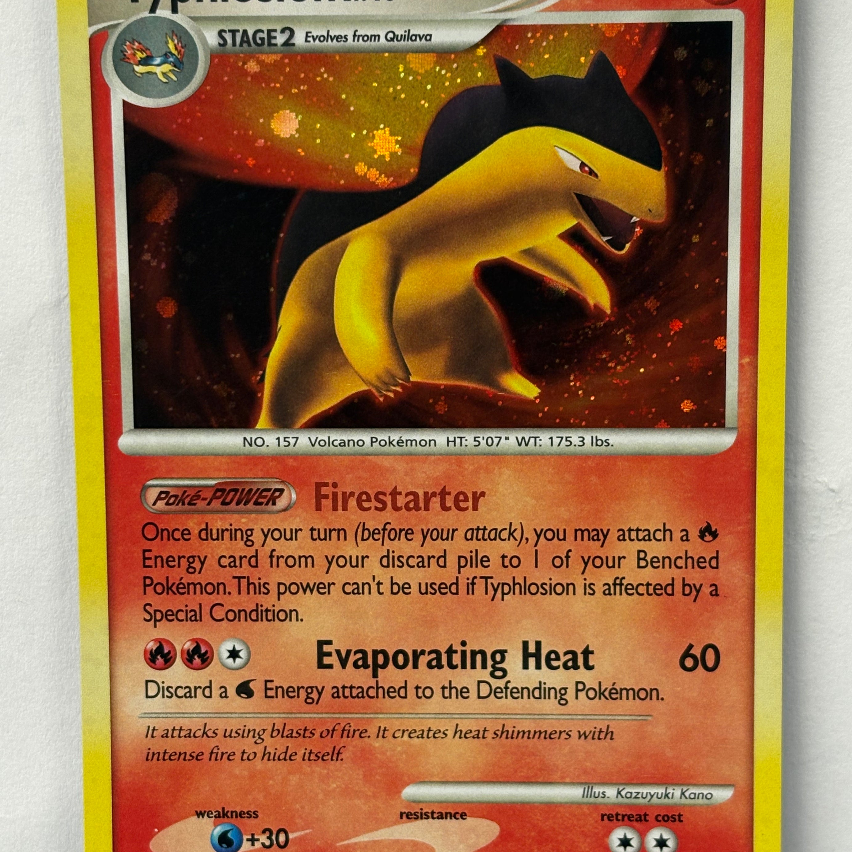 Pokémon TCG - Mysterious Treasures Typhlosion 16/123 (Holo) NM