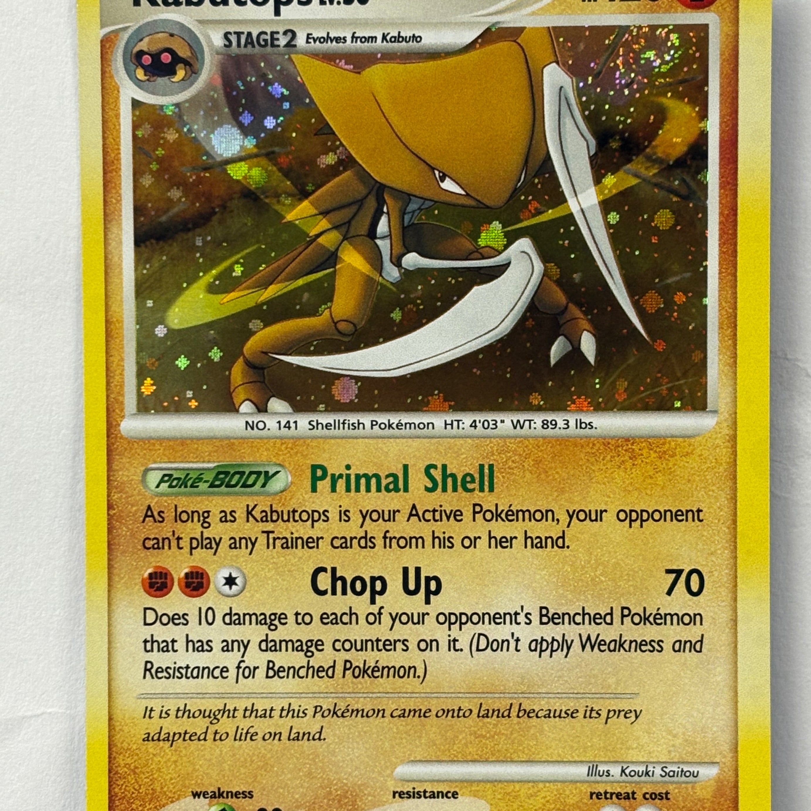 Pokémon TCG - Majestic Dawn Kabutops (Holo) 6/100 NM