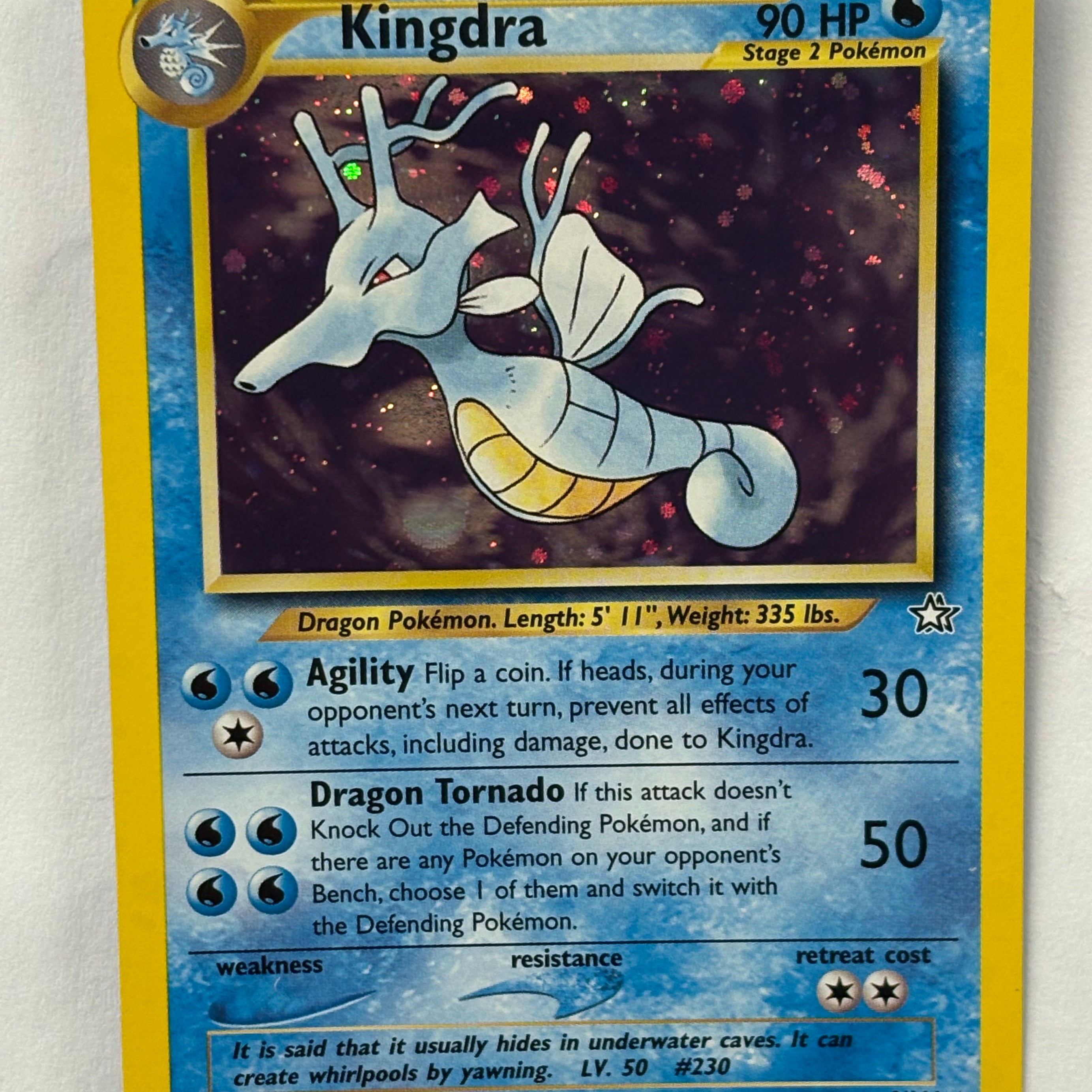 Pokémon TCG - Neo Genesis Kingdra Holo 8/111 NM