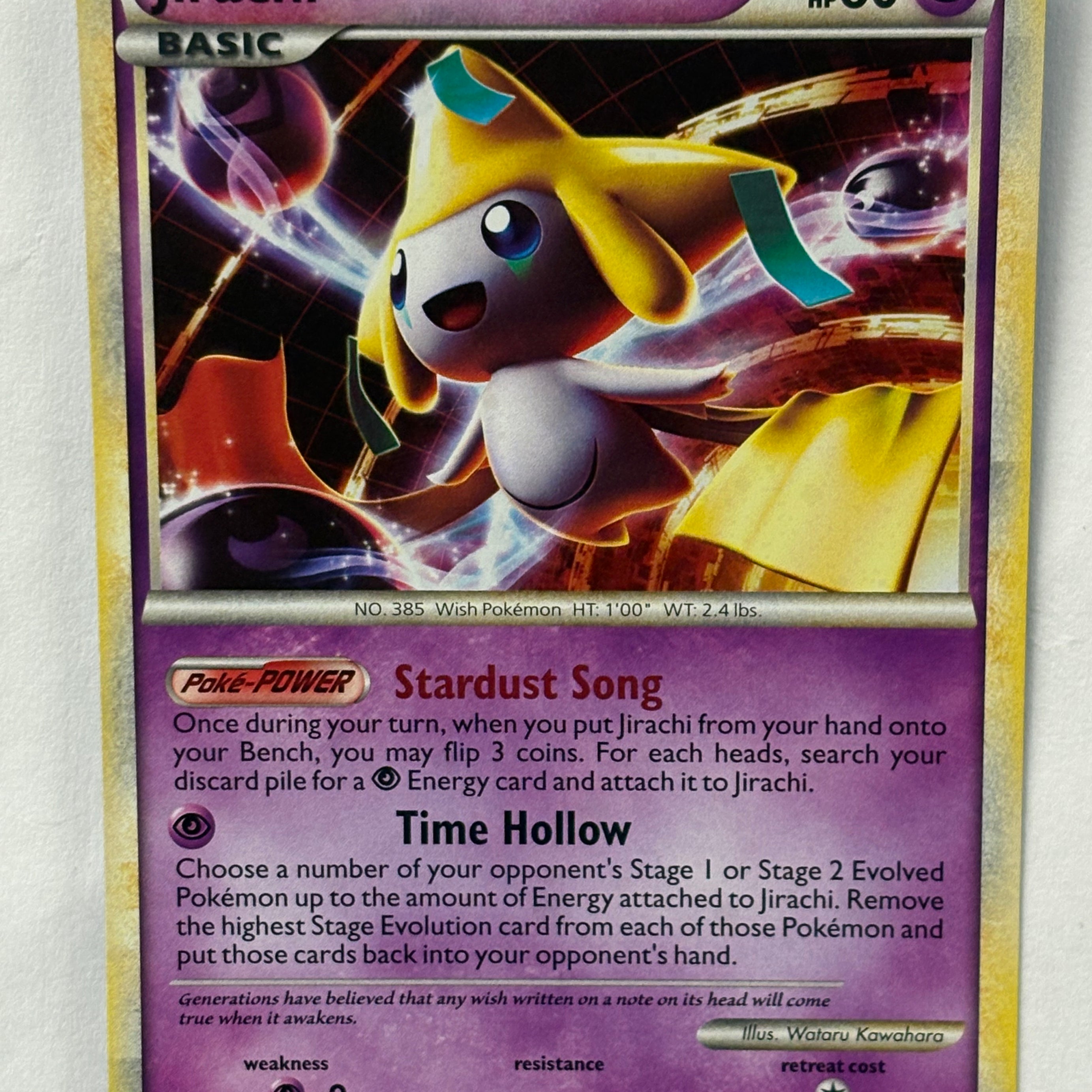 Pokémon TCG - EX Unleashed Jirachi 1/95 Holo NM