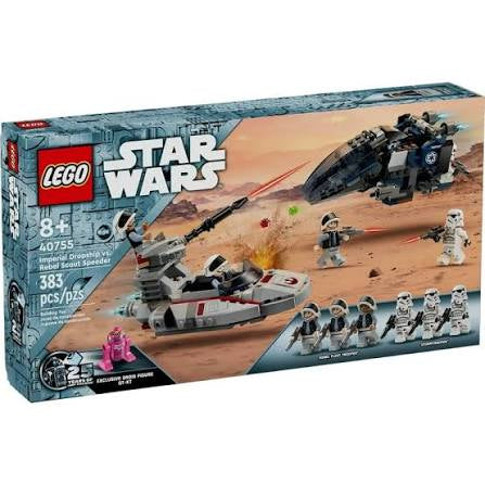 Lego Star Wars Imperial Dropship vs. Rebel Scout Speeder 40755