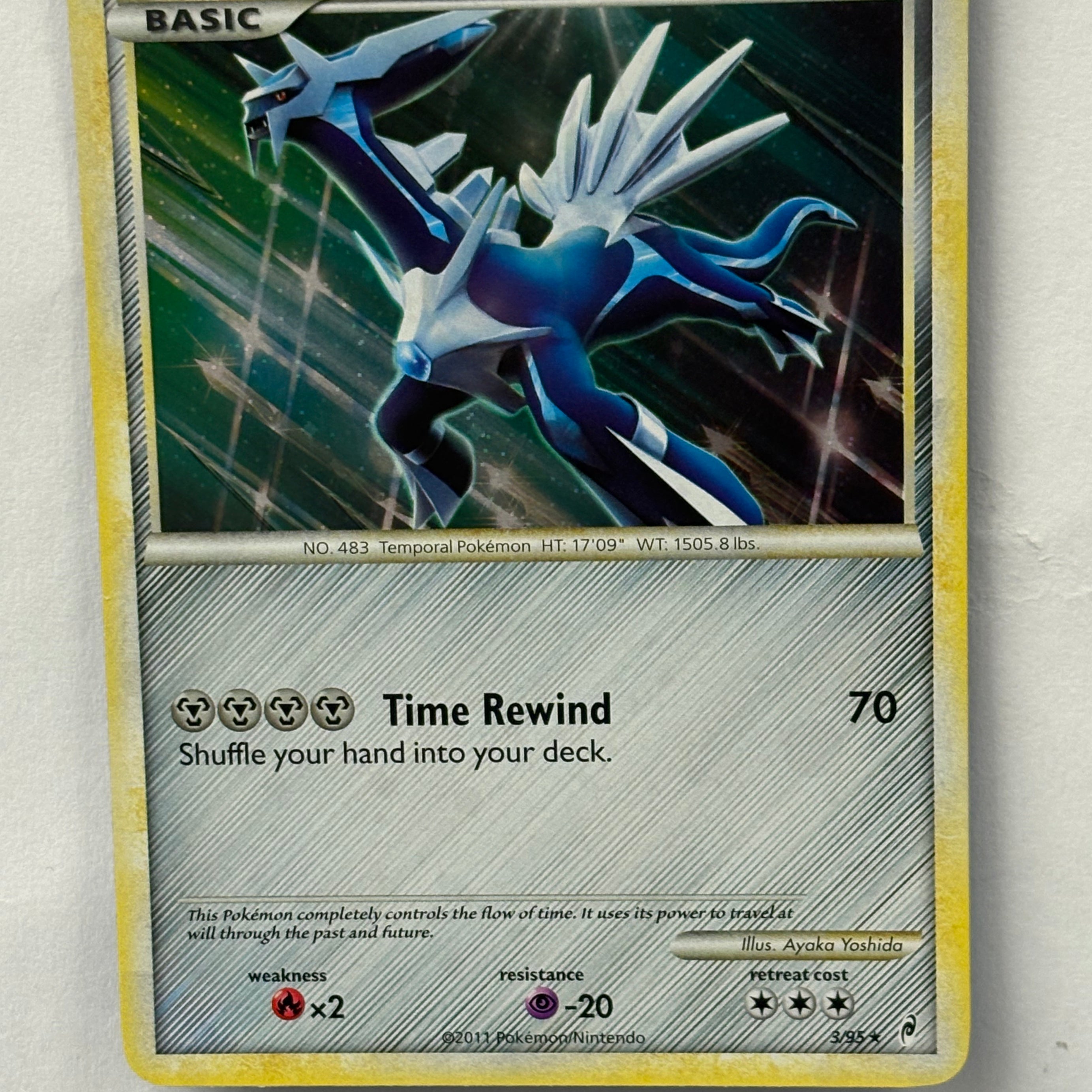 Pokémon TCG - Call of Legends Dialga 3/95 (Holo) NM