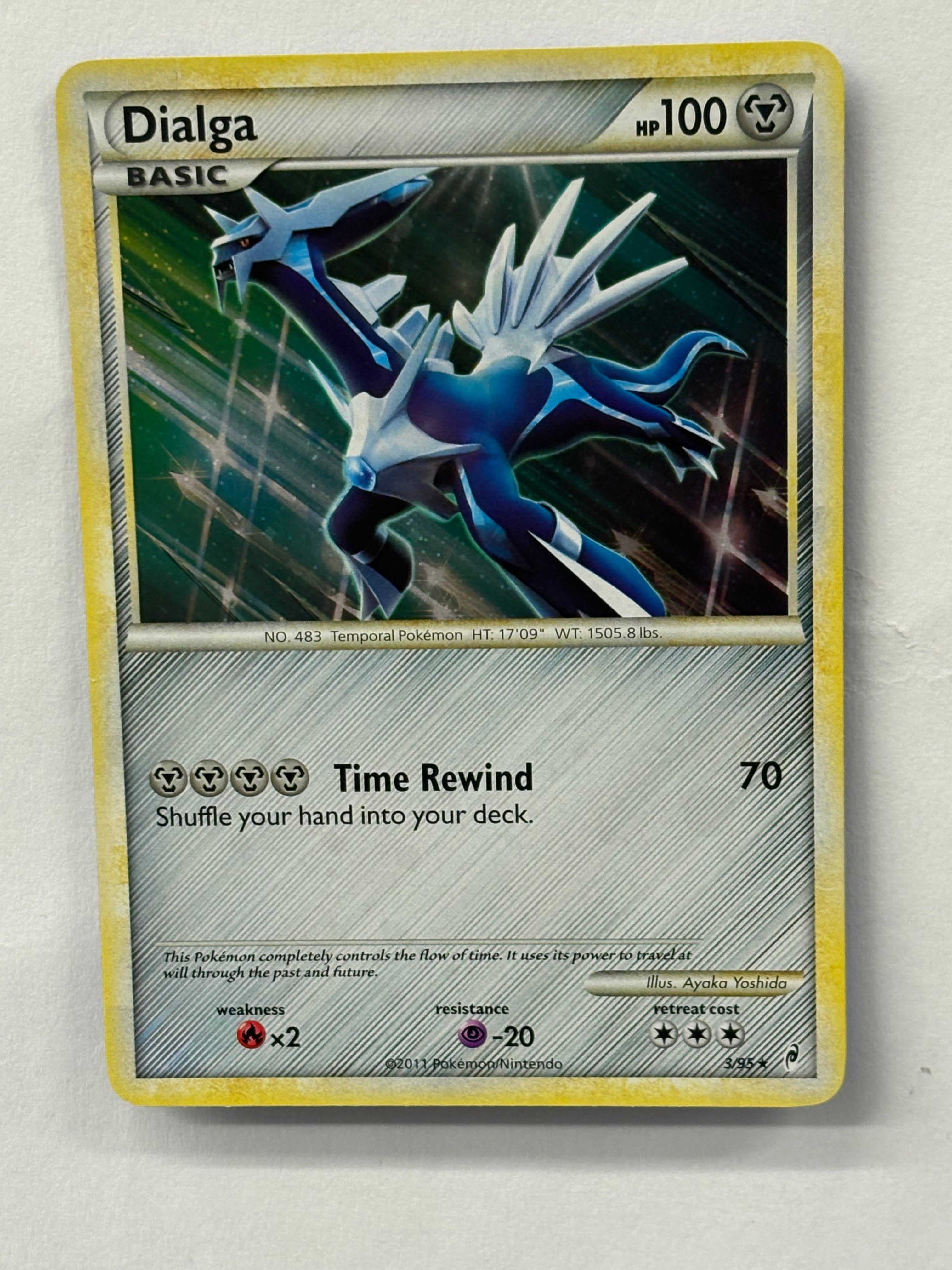 Pokémon TCG - Call of Legends Dialga 3/95 (Holo) NM
