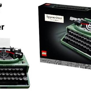 Lego Ideas Typewriter 21326