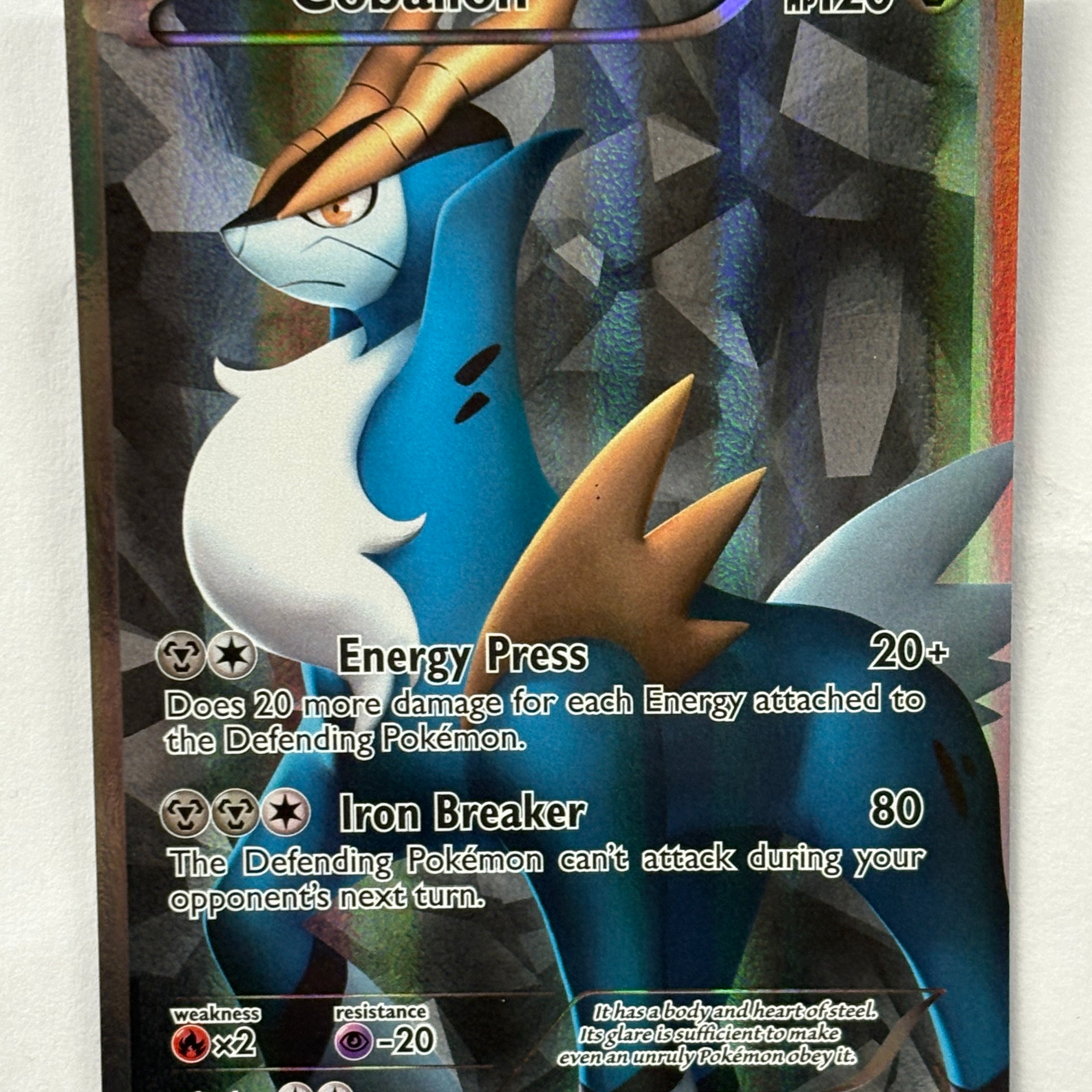 Pokémon TCG - Noble Victories Cobalion 100/101 NM