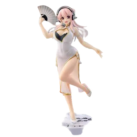 FuRyu Super Sonico Tri-Try-It Figure White Dress Version Statue