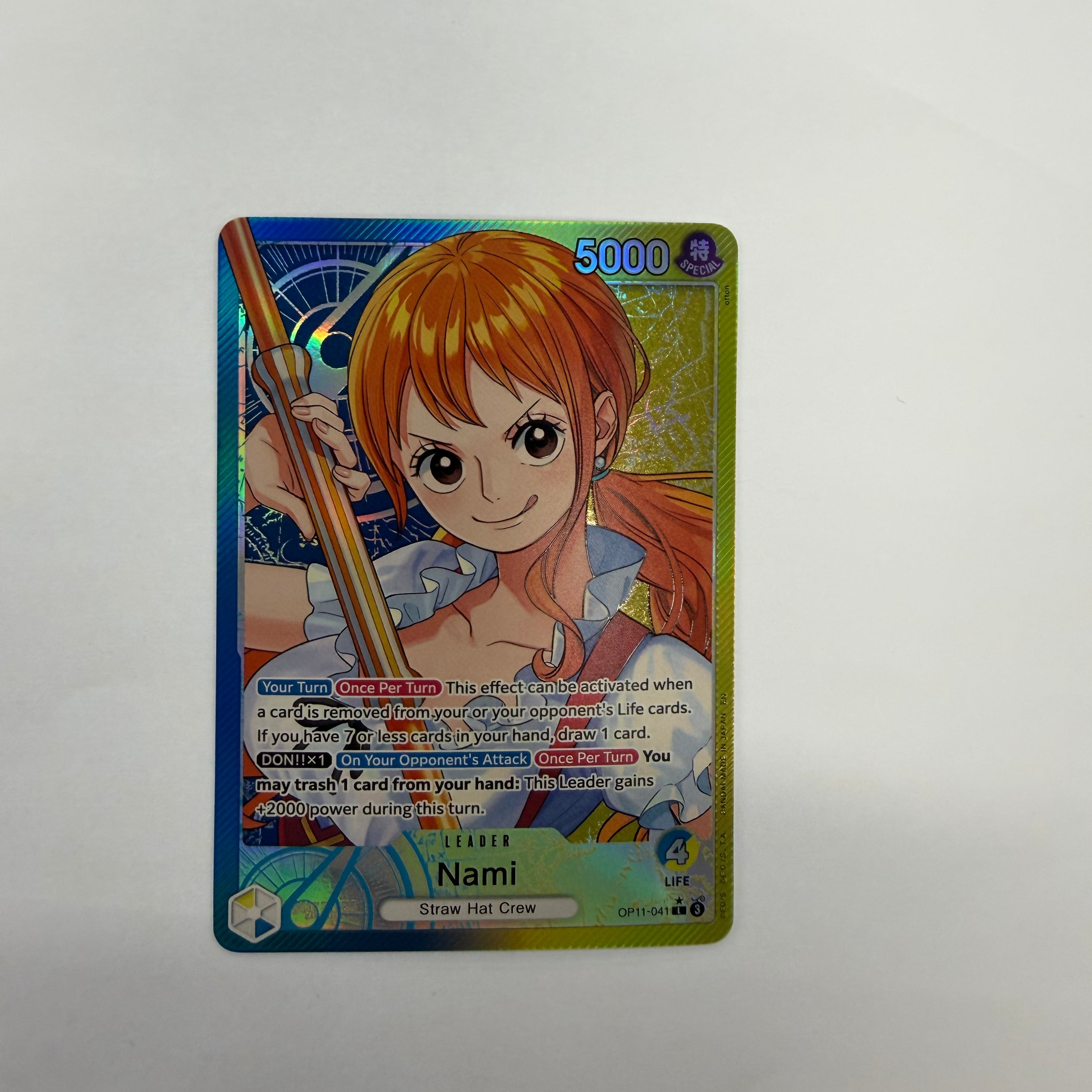 One Piece TCG - Nami OP11-041 Alternate Art
