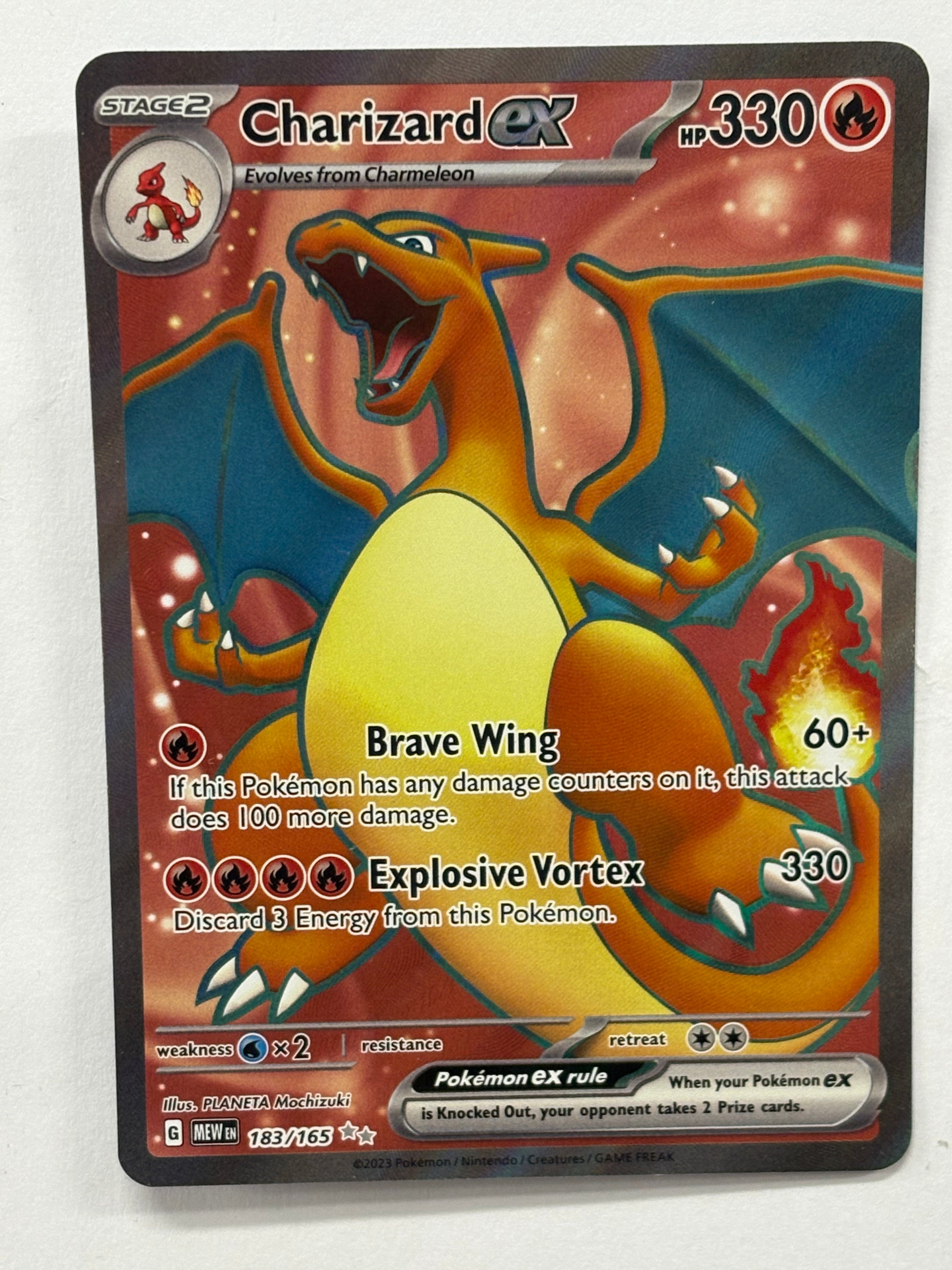 Pokémon TCG - 151 Charizard ex 183/165 NM