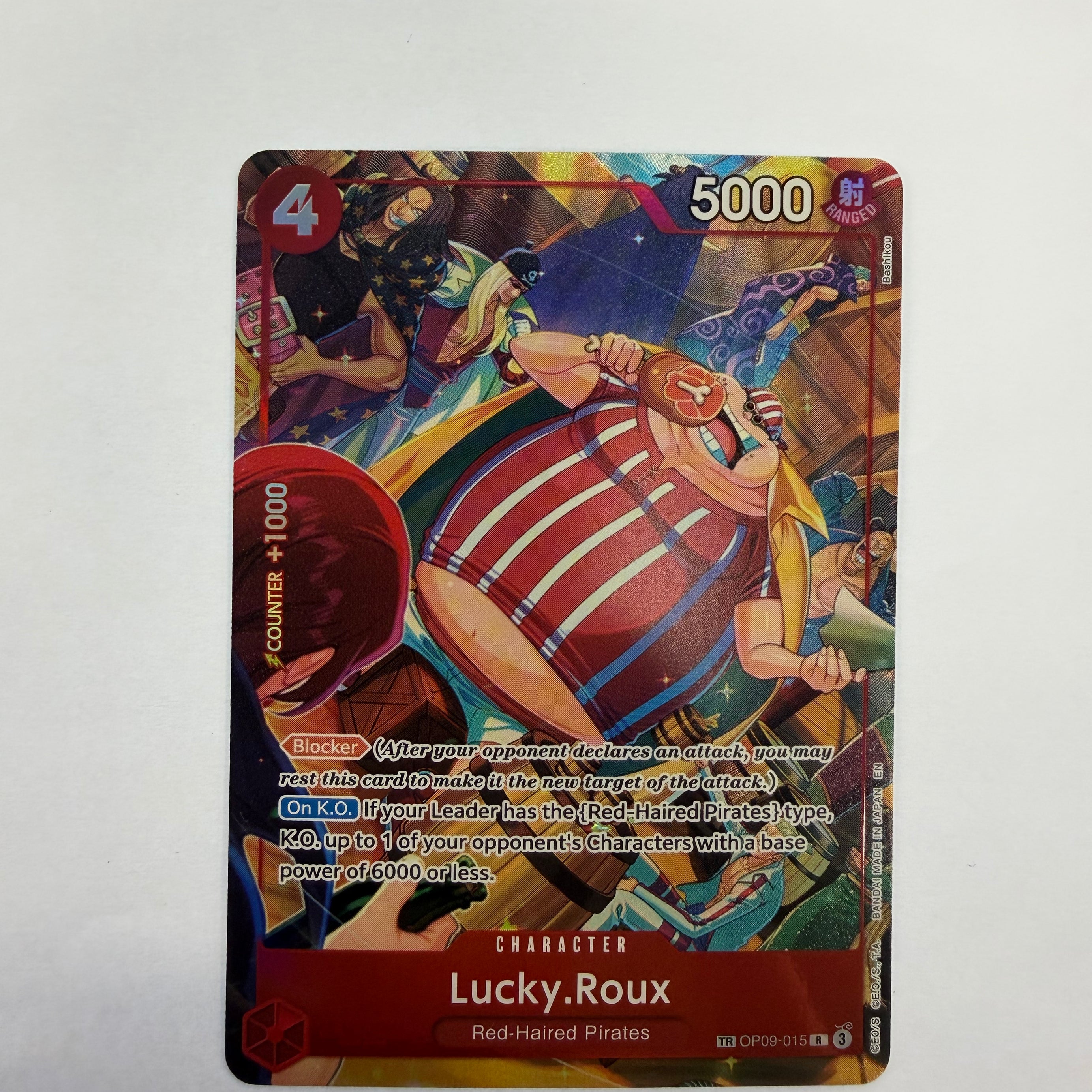One Piece TCG - Lucky Roux OP09-015 Treasure Rare