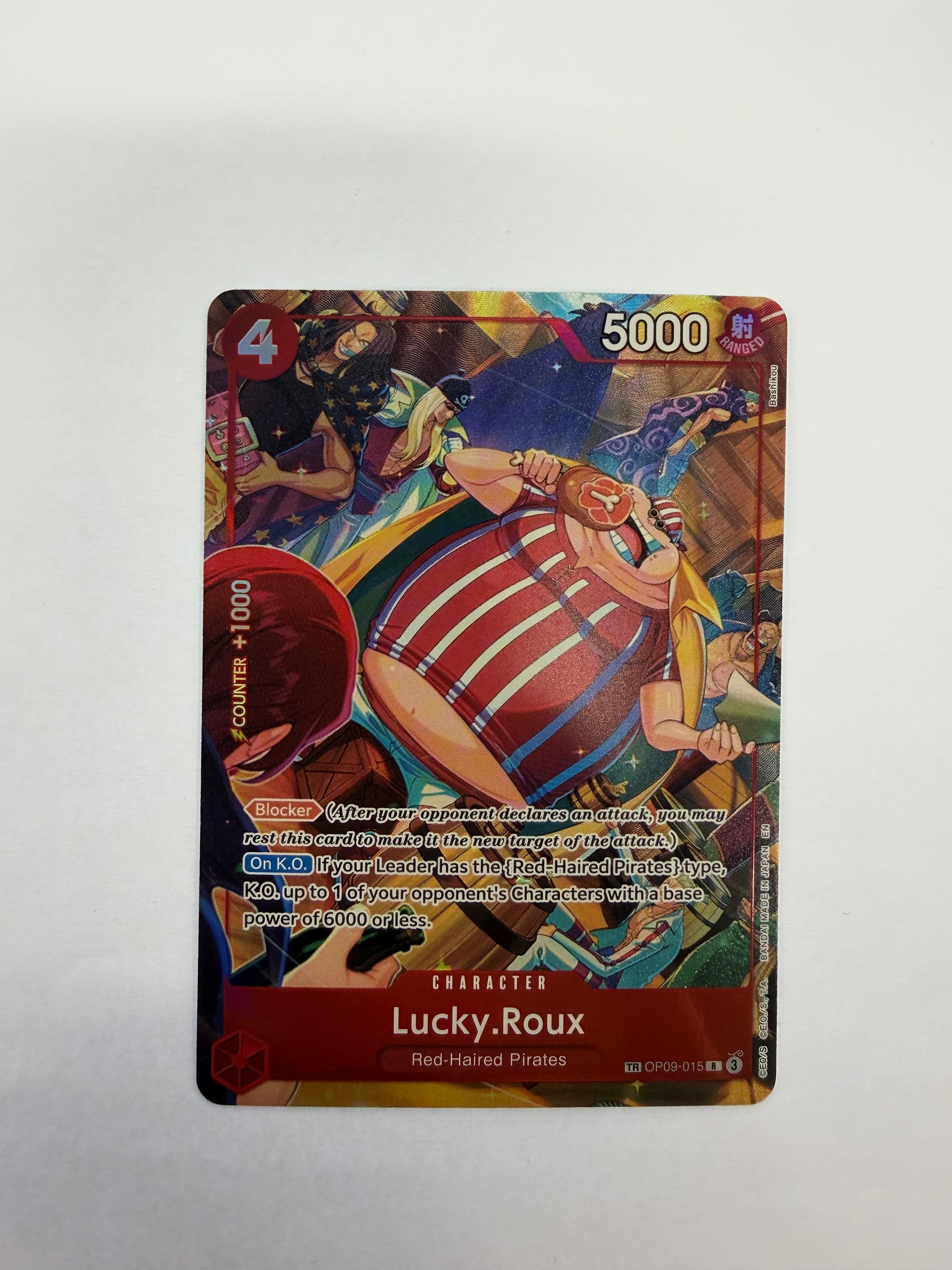 One Piece TCG - Lucky Roux OP09-015 Treasure Rare
