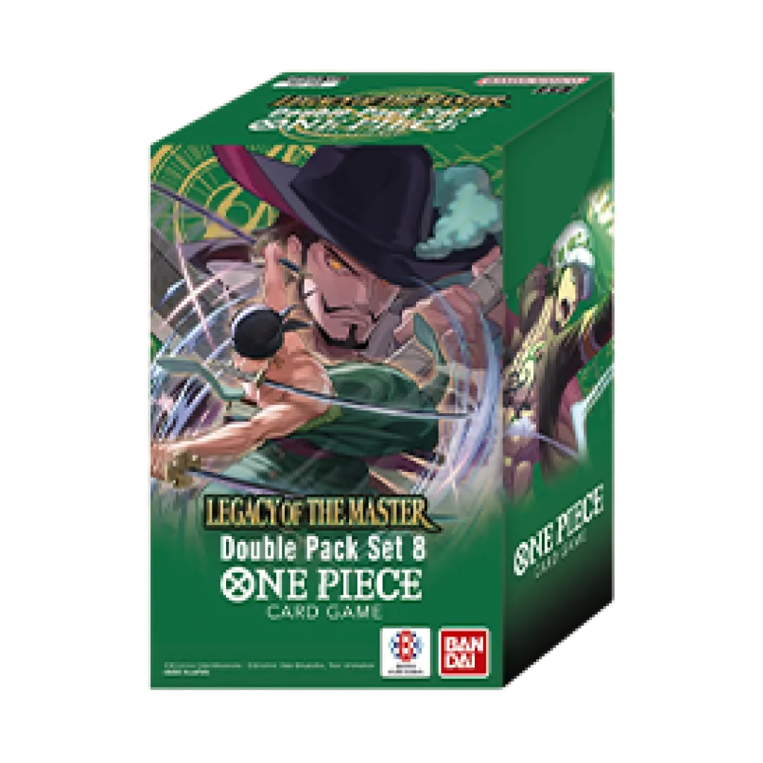 One Piece TCG - Legacy of the Master OP-12 Double Pack Set of 8