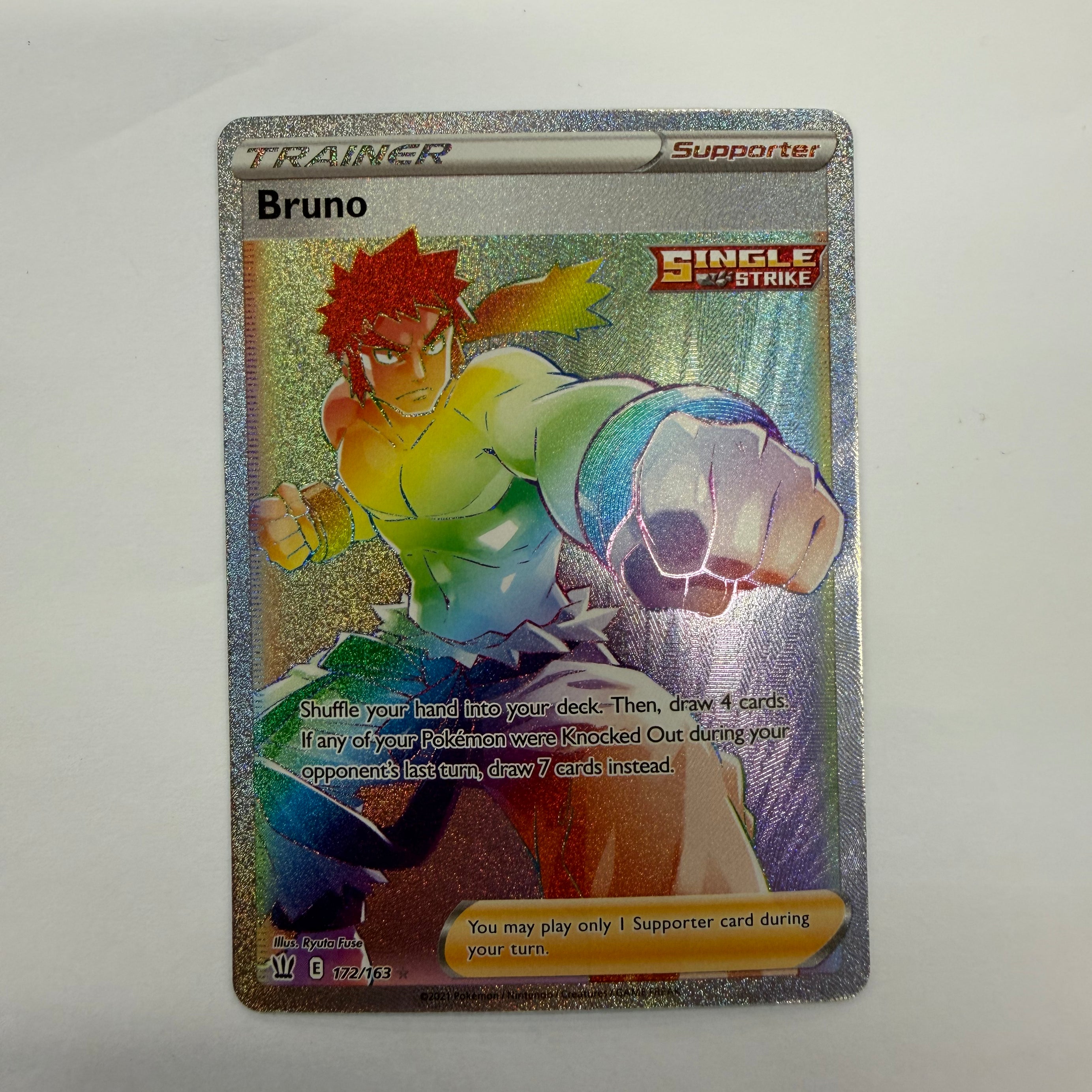 Pokémon TCG - Battle Styles Bruno 172/163 NM