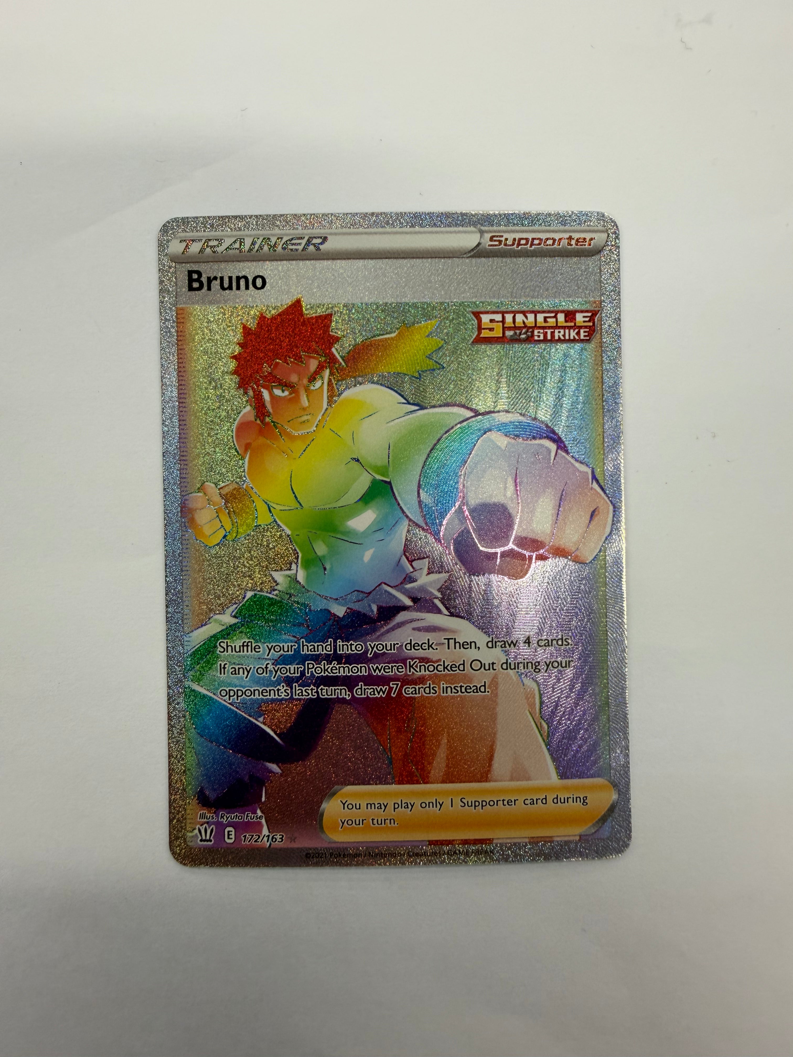 Pokémon TCG - Battle Styles Bruno 172/163 NM