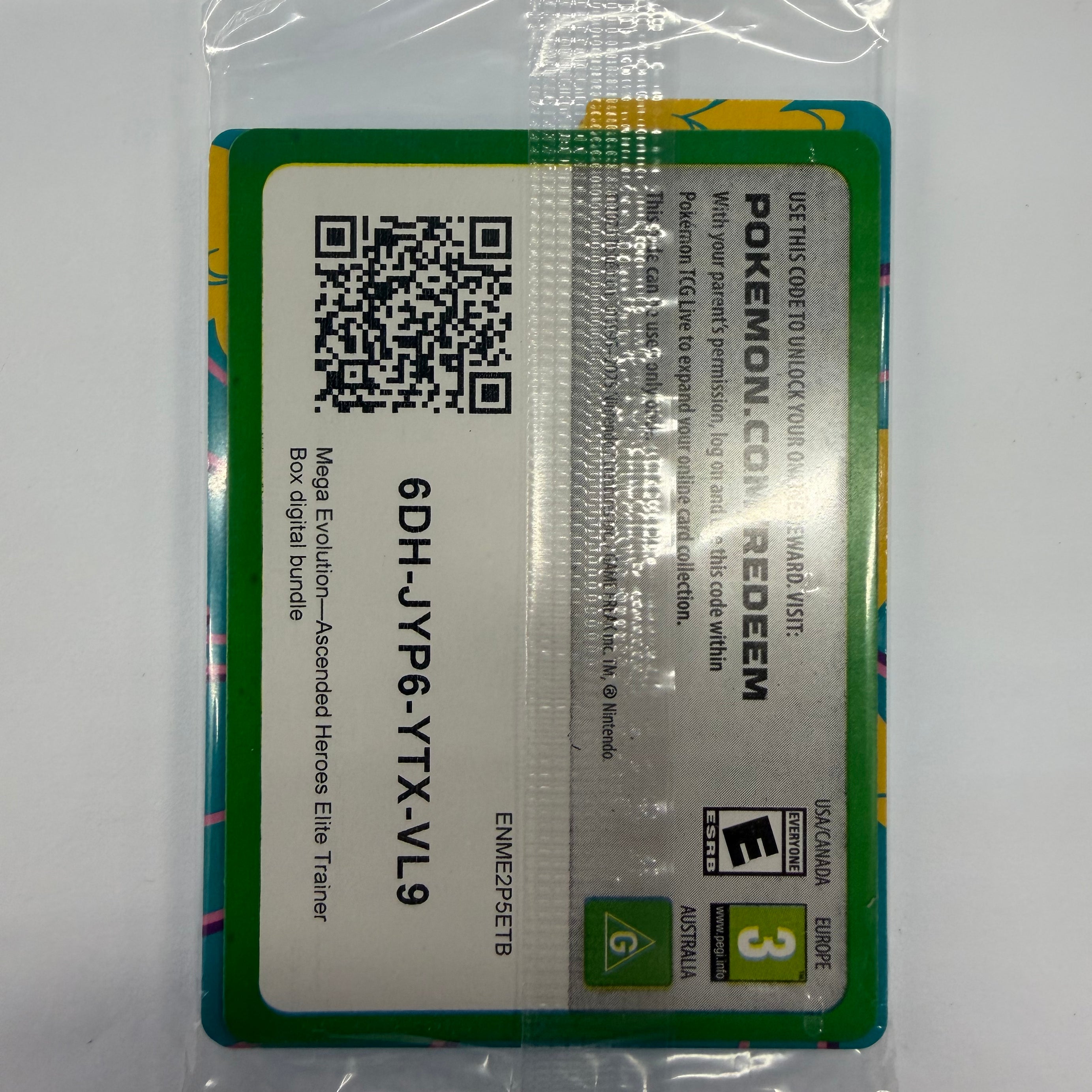 Pokémon TCG - Mega Evolution Promo N's Zekrom 031 Sealed NM