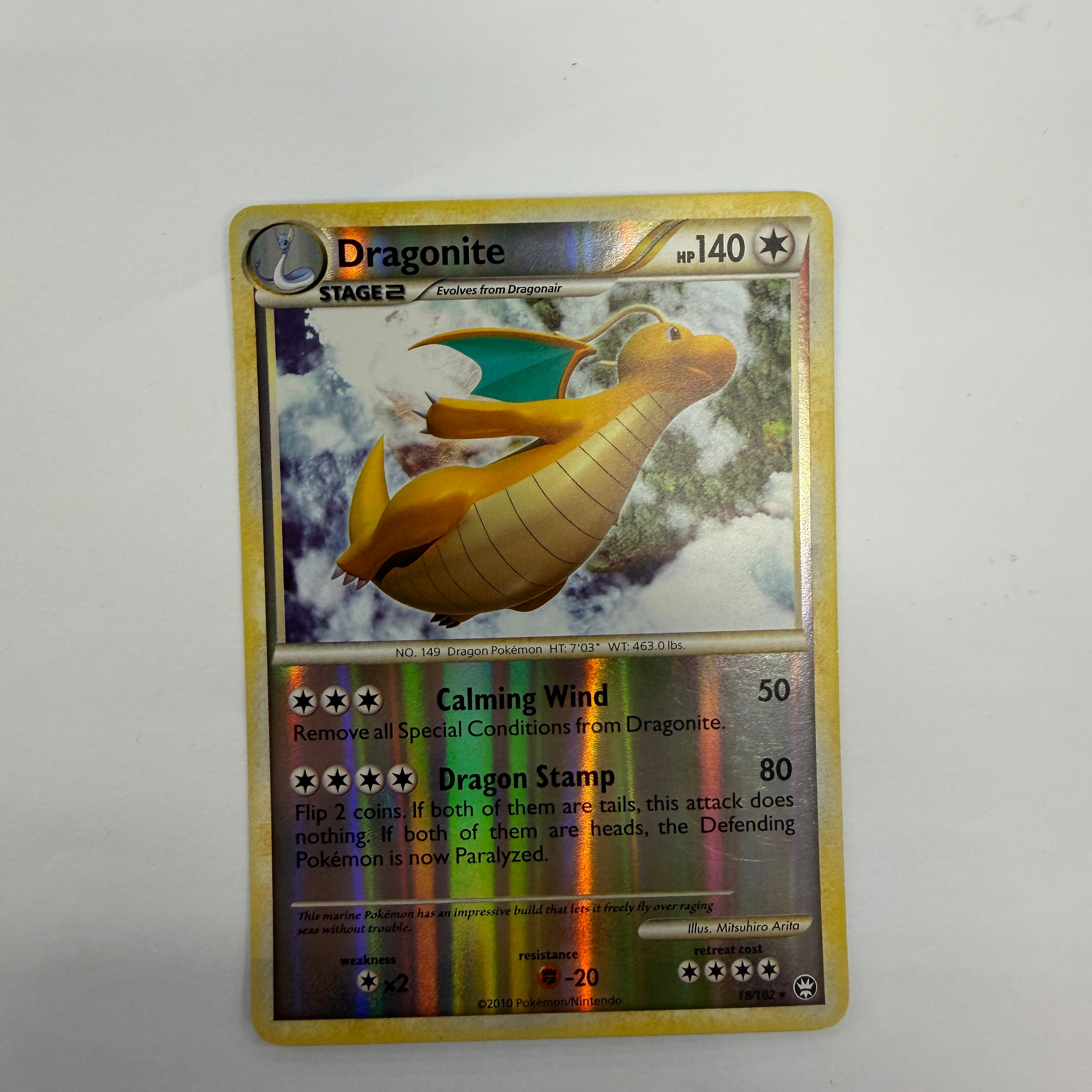 Pokémon TCG - HS Triumphant Dragonite 18/102 MP