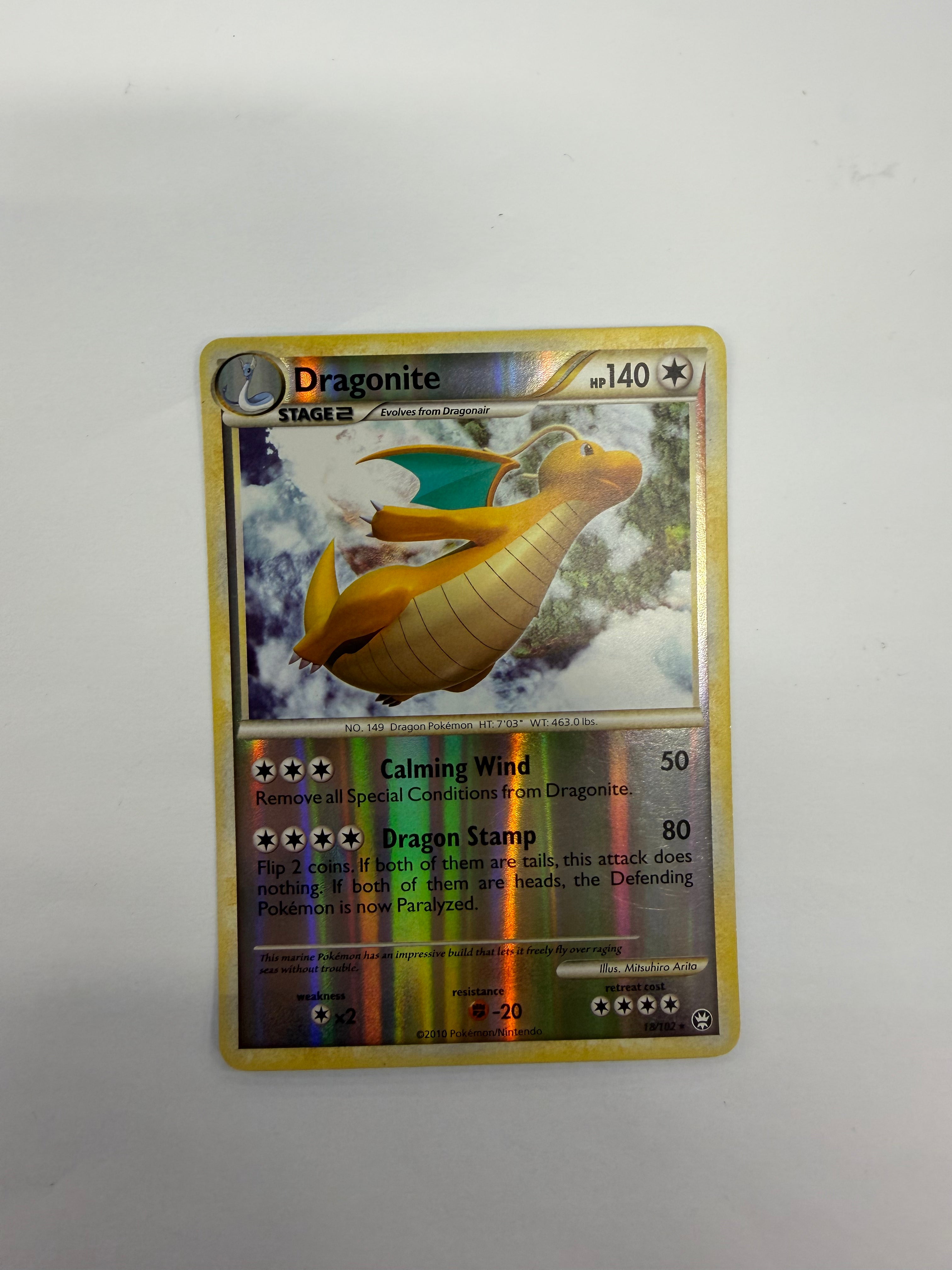 Pokémon TCG - HS Triumphant Dragonite 18/102 MP