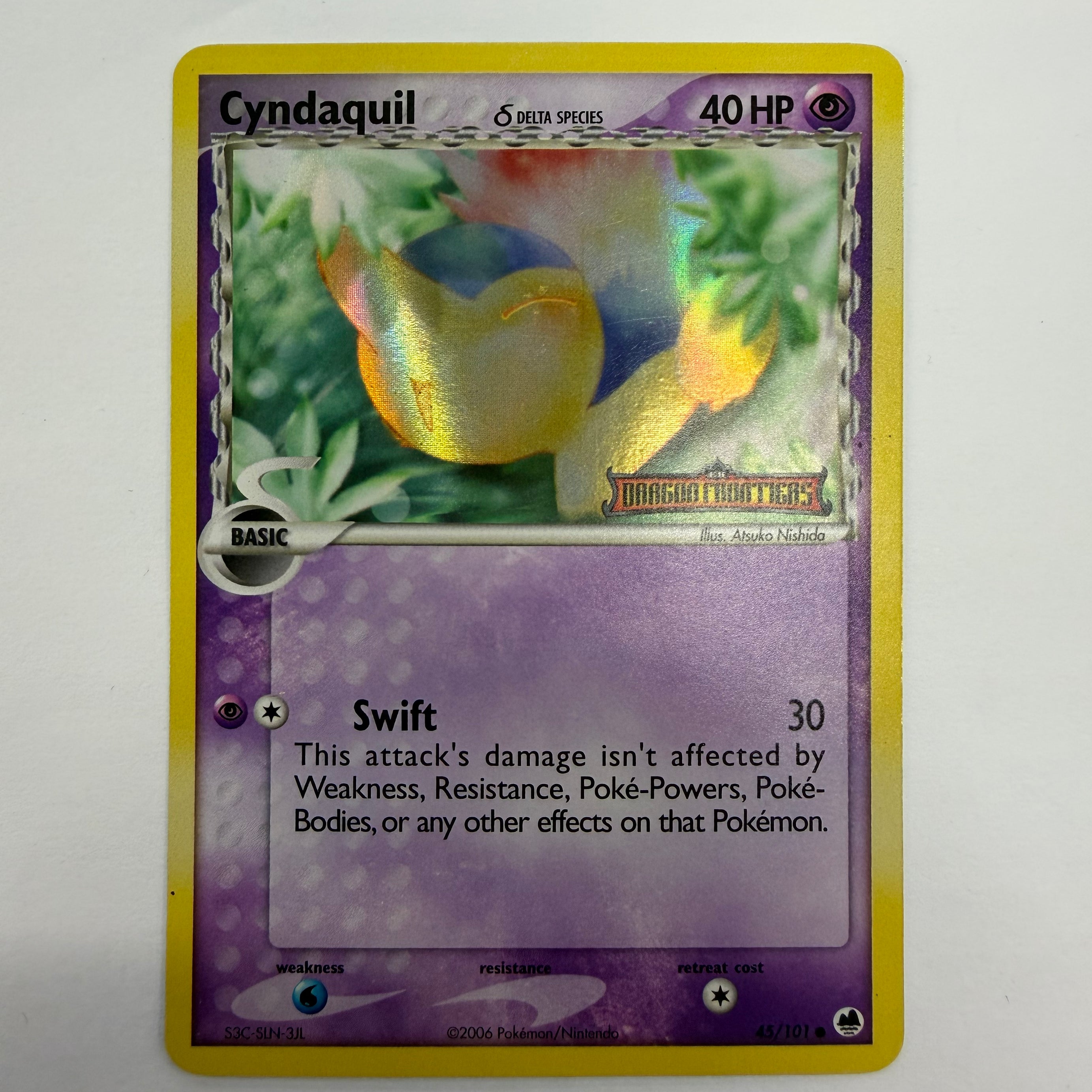 Pokémon TCG - EX Dragon Frontiers Cyndaquil (Delta Species) 45/101 NM