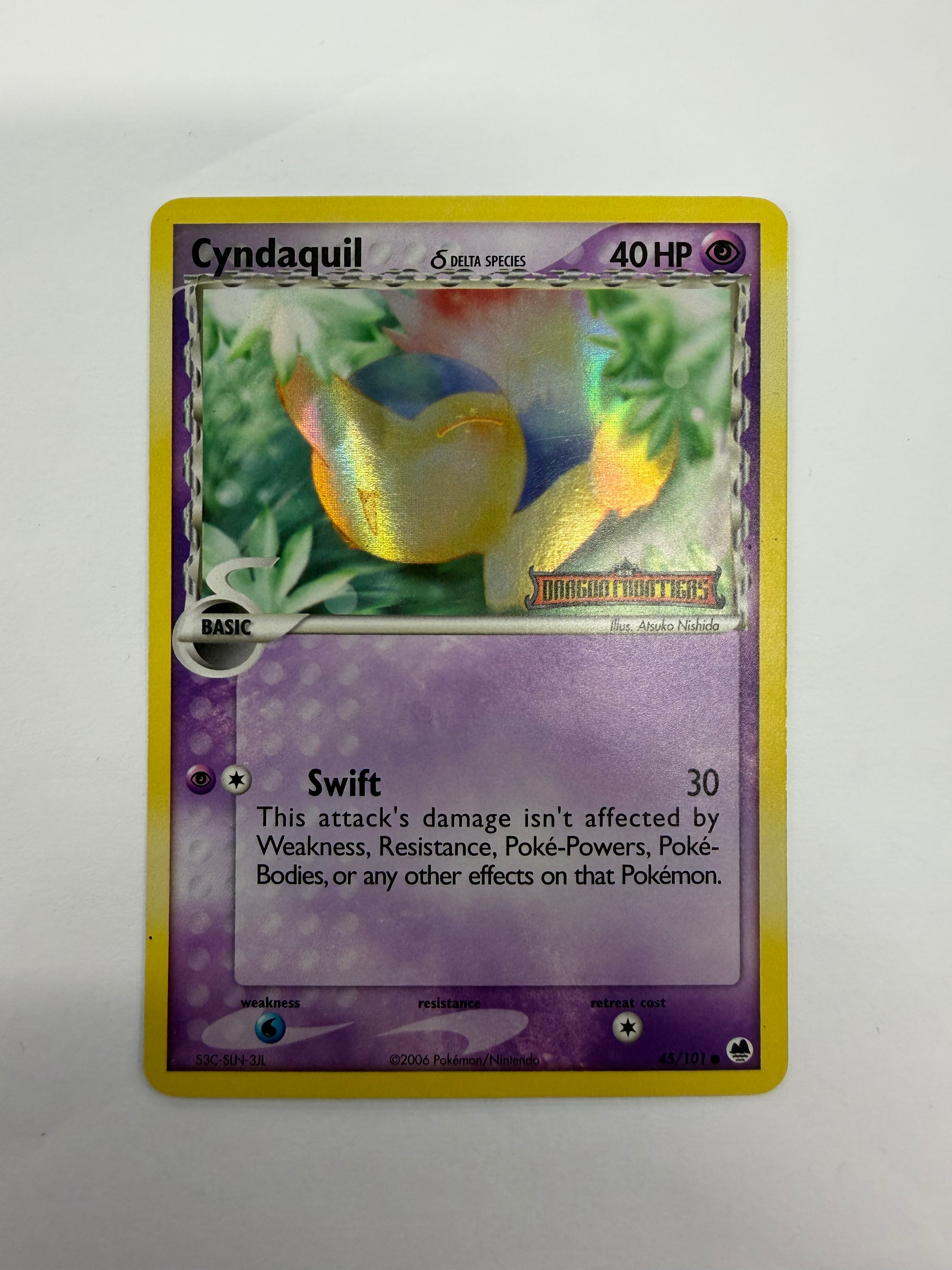 Pokémon TCG - EX Dragon Frontiers Cyndaquil (Delta Species) 45/101 NM