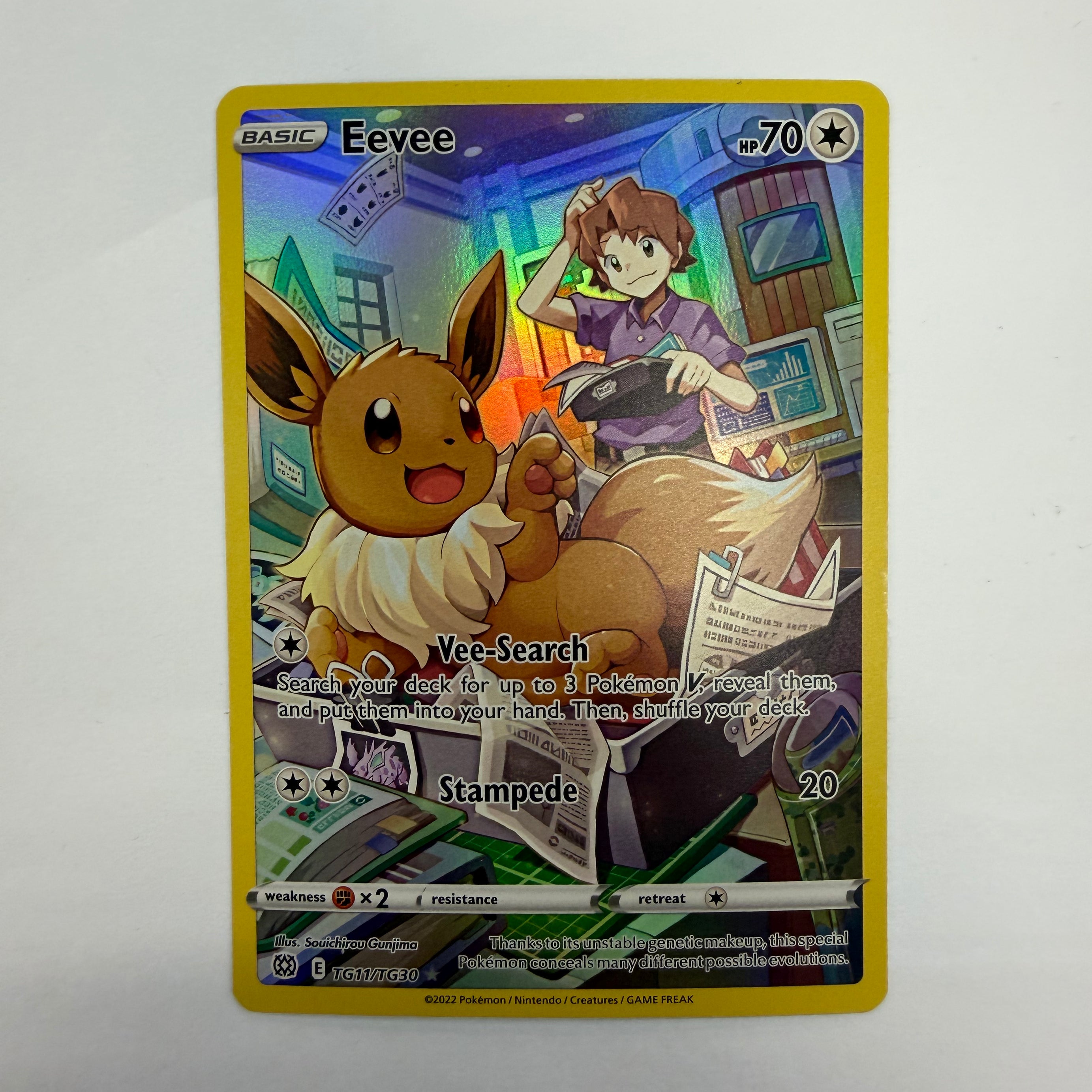 Pokémon TCG - Brilliant Stars Eevee TG11/TG30 NM