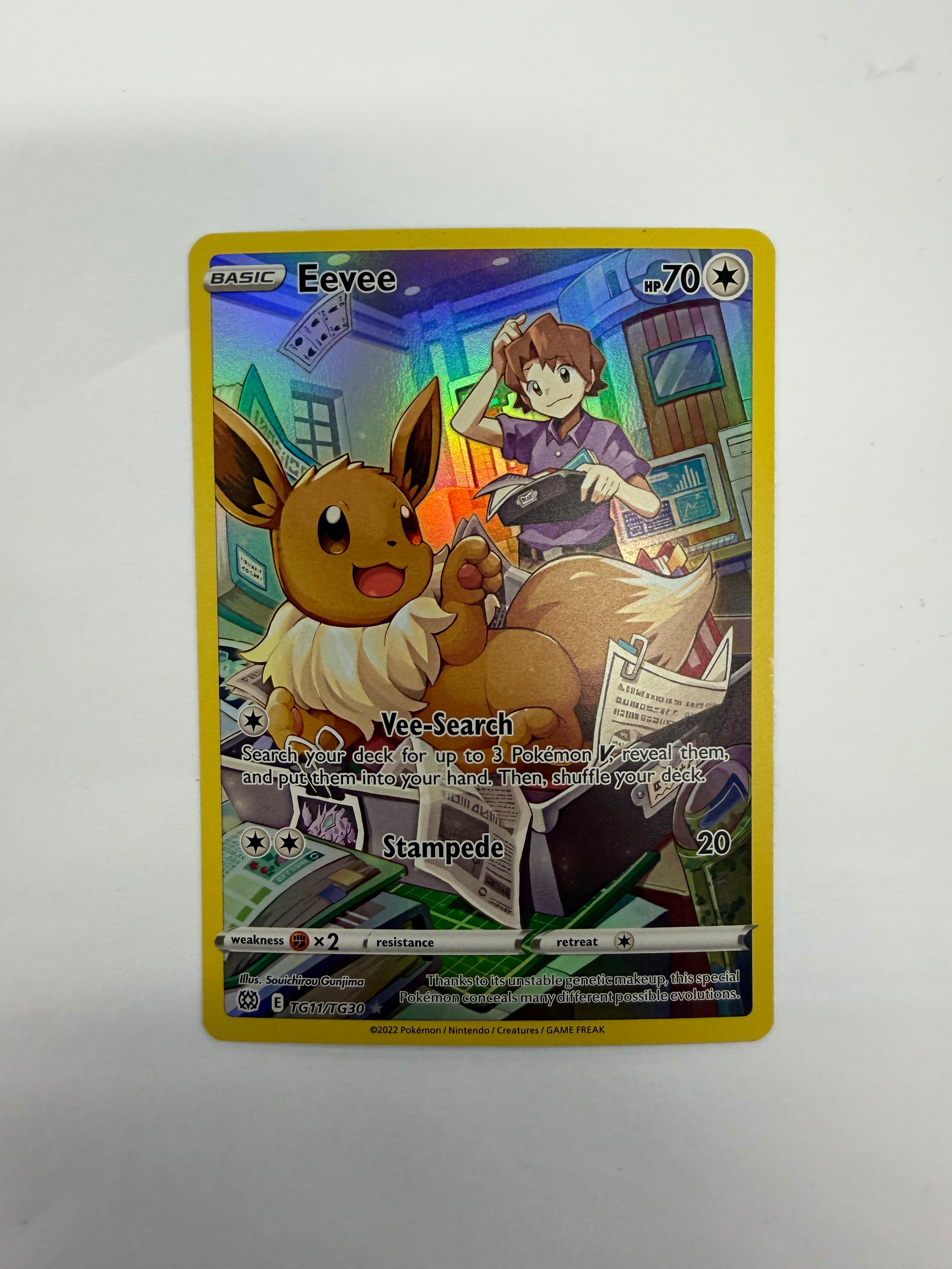 Pokémon TCG - Brilliant Stars Eevee TG11/TG30 NM