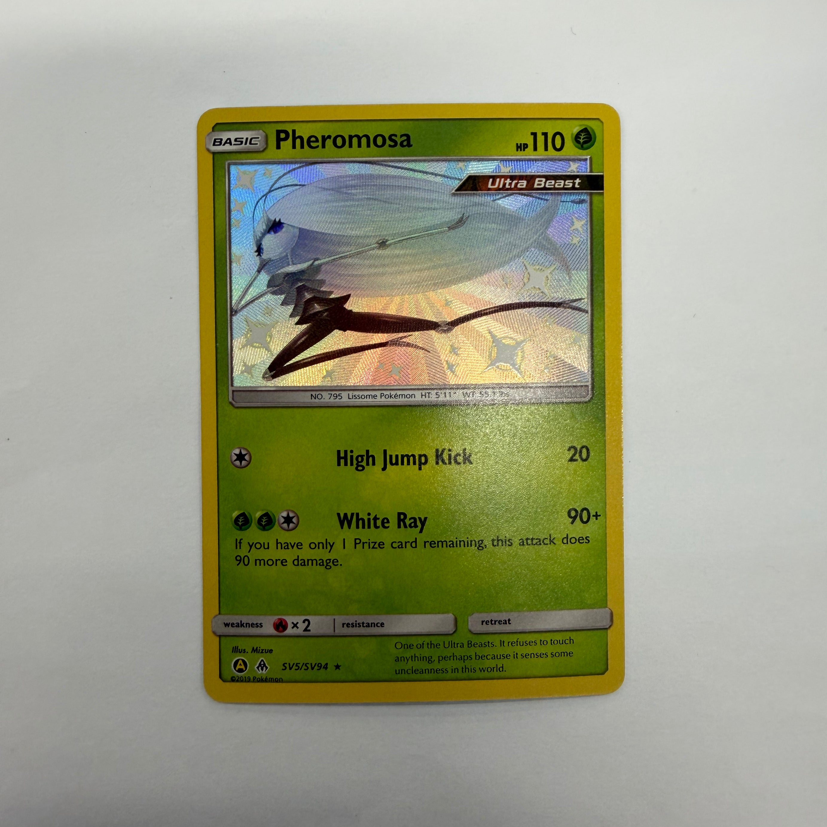 Pokémon TCG - Hidden Fates Pheromosa SV5/SV94 NM