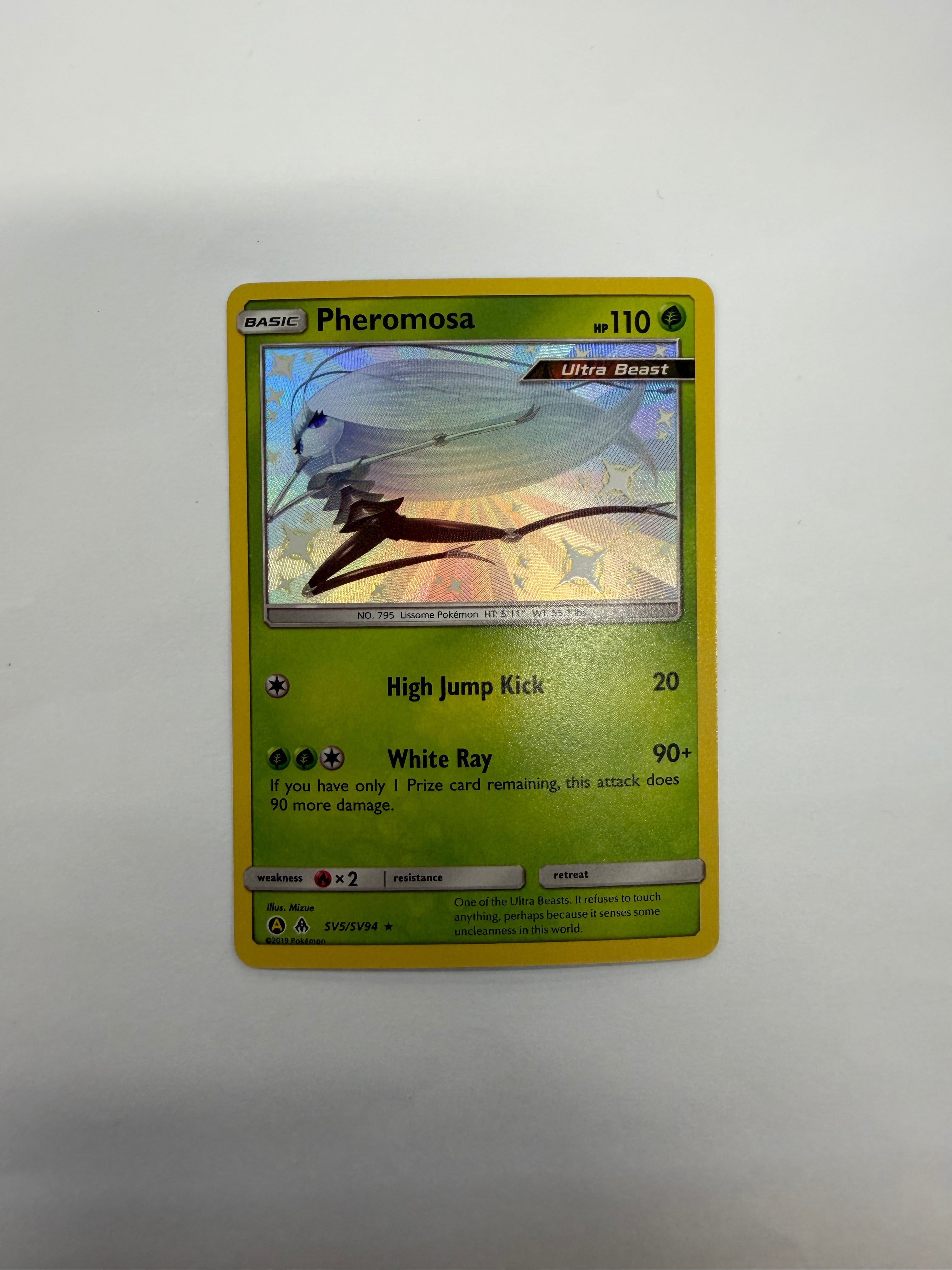 Pokémon TCG - Hidden Fates Pheromosa SV5/SV94 NM