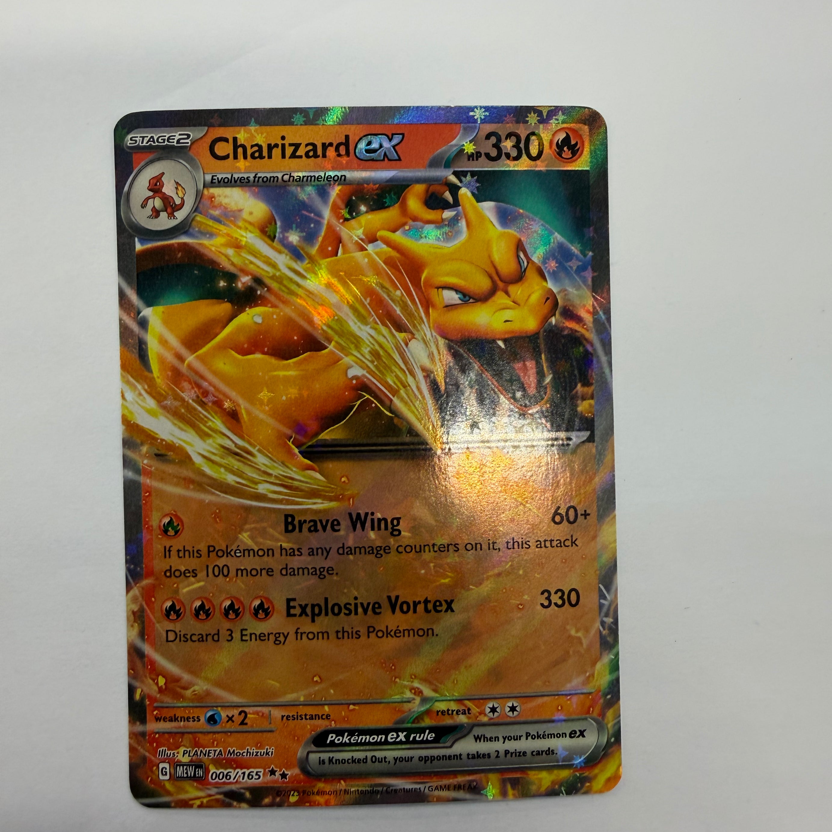 Pokémon TCG - 151 Charizard ex 006/165 NM