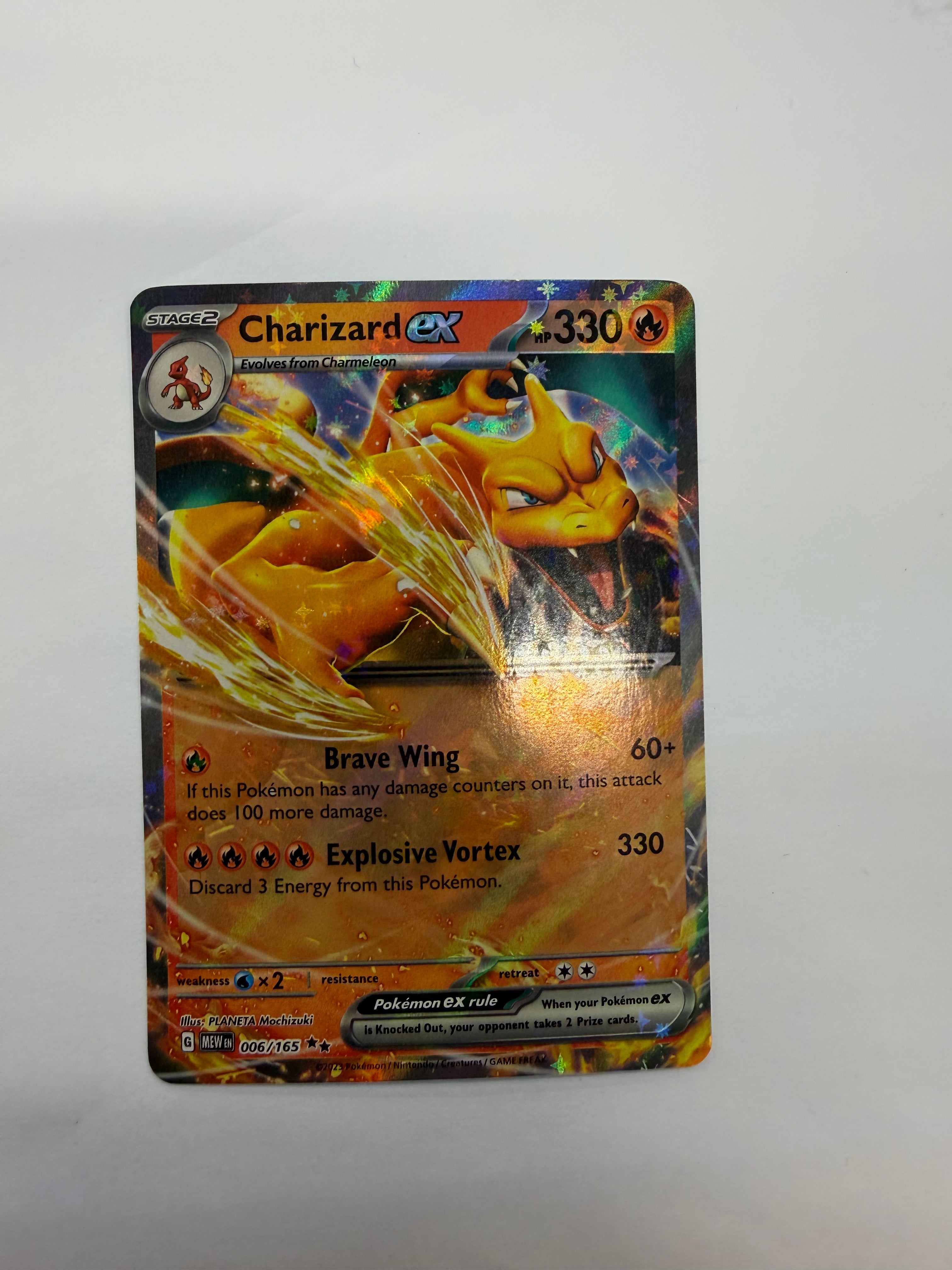 Pokémon TCG - 151 Charizard ex 006/165 NM