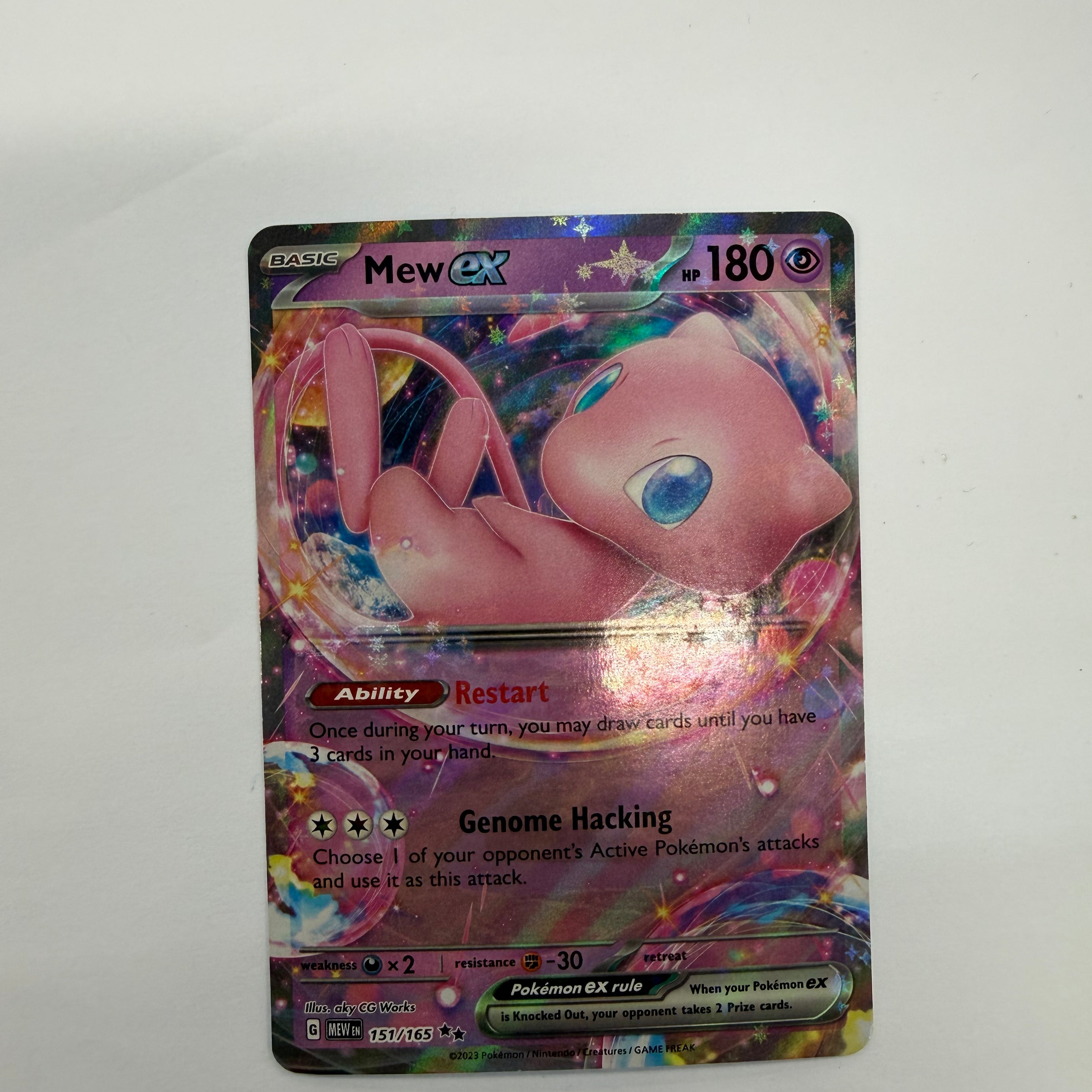 Pokémon TCG - 151 Mew ex 151/165 NM